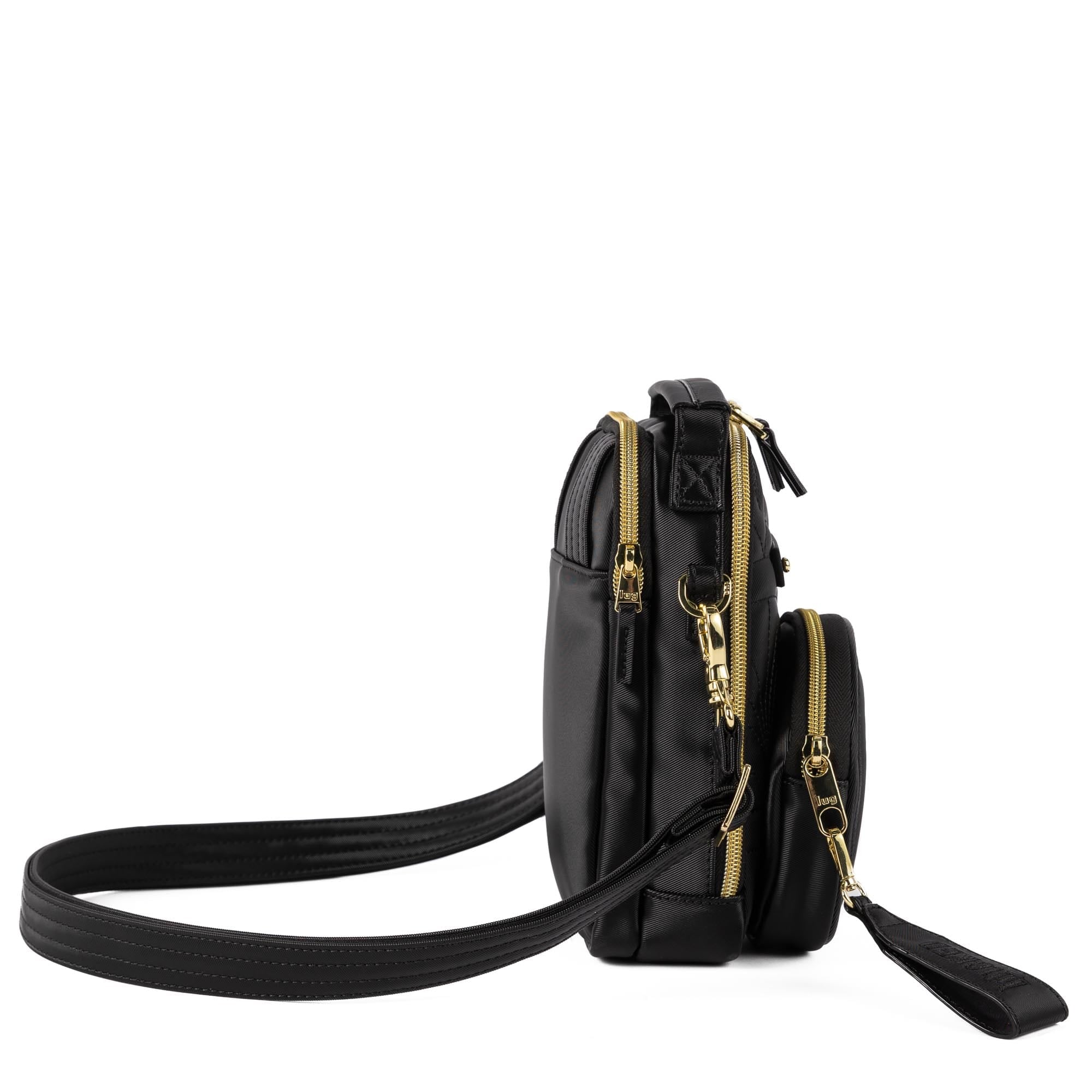 Wicked x Lug Skeeter Mini Bridge SE Satin Luxe VL Convertible Crossbody Bag - OZ BLACK - 25291_Wicked_SkeeterMini_Black_Angle_03