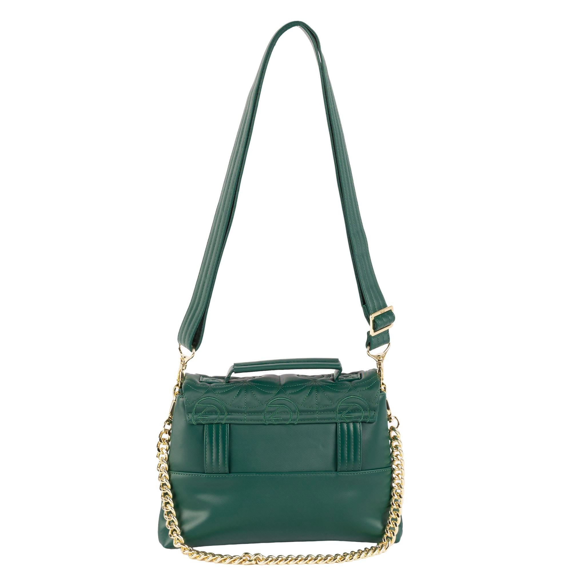 Wicked x Lug Plié Satin Luxe VL Crossbody Bag - OZ WICKEDLY GREEN - 25295_Wicked_PlieSatinLuxe_WickedlyGreen_Angle_04