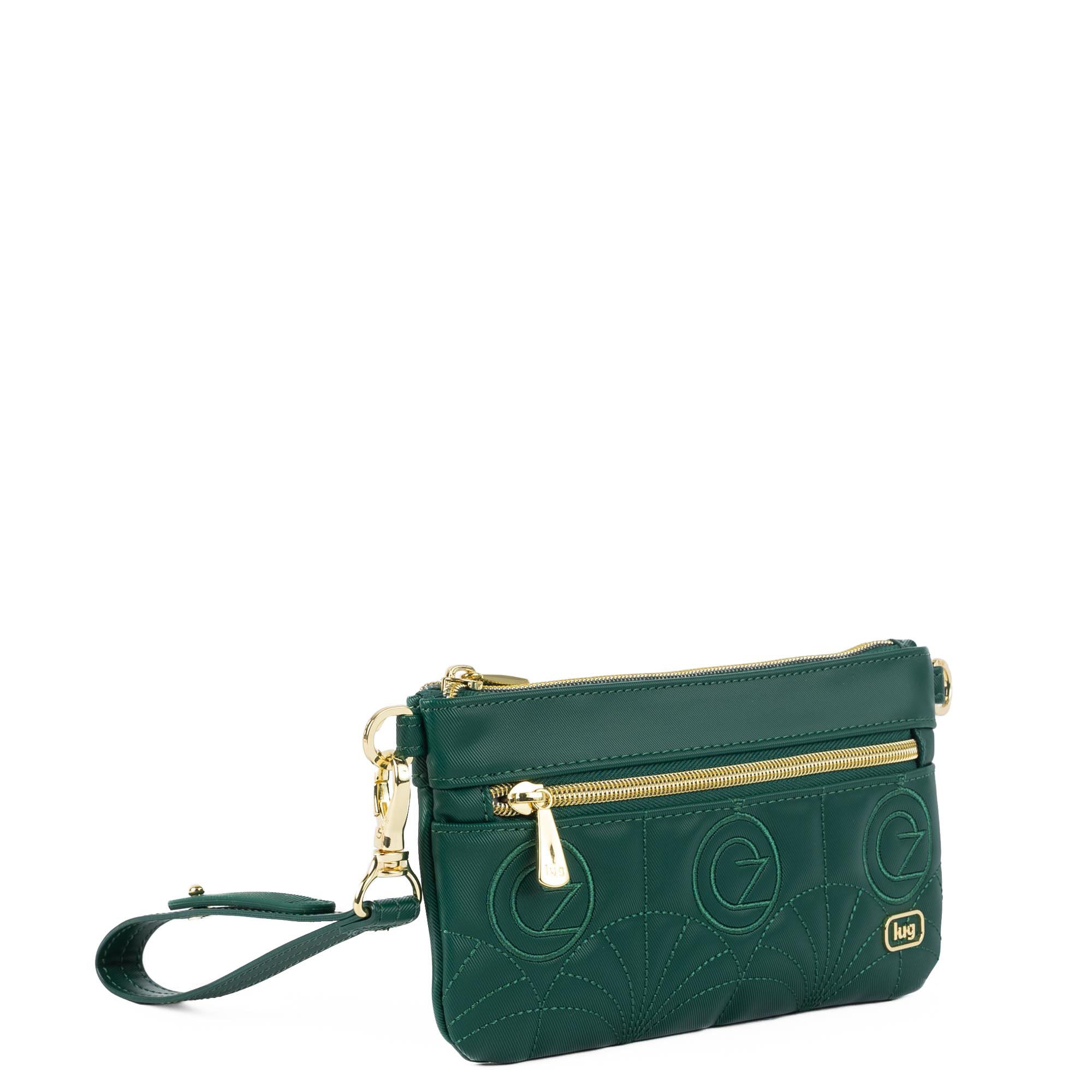 Wicked x Lug Super Metro XL Satin Luxe VL Pouch - OZ WICKEDLY GREEN - 25297_Wicked_SuperMetroSatinLuxe_OzWickedlyGreen_Angle_02