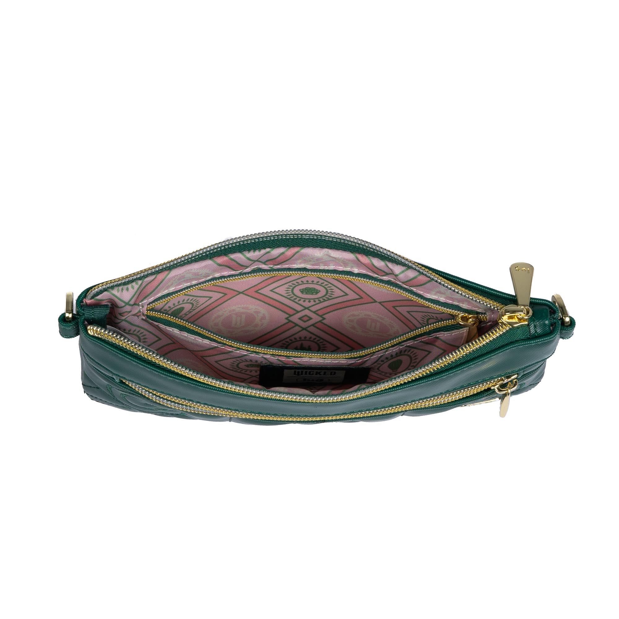 Wicked x Lug Super Metro XL Satin Luxe VL Pouch - OZ WICKEDLY GREEN - 25297_Wicked_SuperMetroSatinLuxe_OzWickedlyGreen_Angle_05