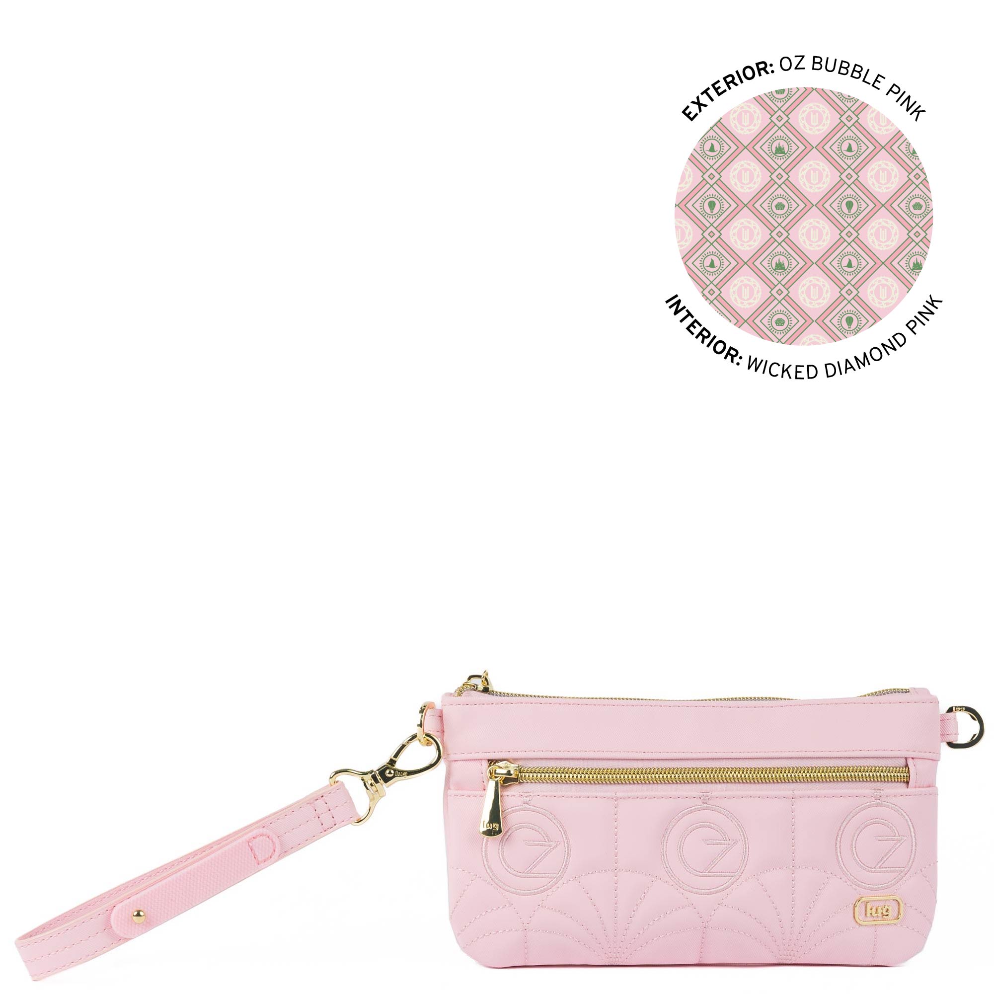 Wicked x Lug Super Metro XL Satin Luxe VL Pouch - OZ BUBBLE PINK - 25298_Wicked_SuperMetroSatinLuxe_OzBubblePink_Angle_01_fyk4w5