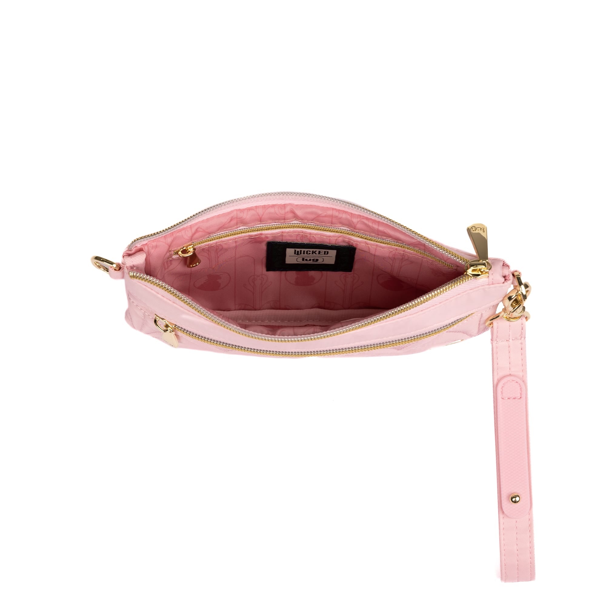 Wicked x Lug Super Metro XL Pouch - BUBBLE PINK - 25314_Wicked_SuperMetroXL_BubblePink_Angle_04