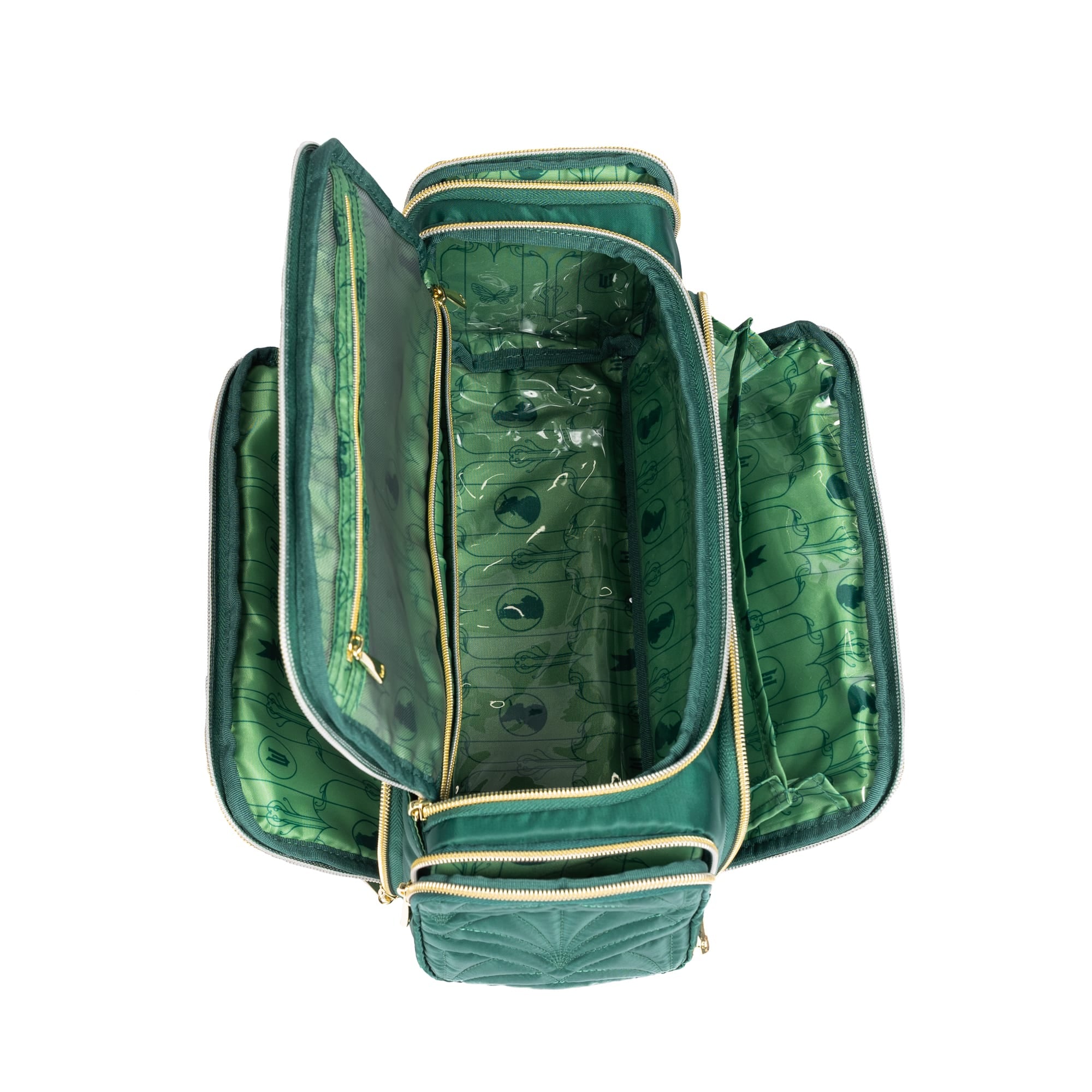 Wicked x Lug Trolley Cosmetic Case - WICKEDLY GREEN - 25318_Trolley_WickedlyGreen_Angle_05