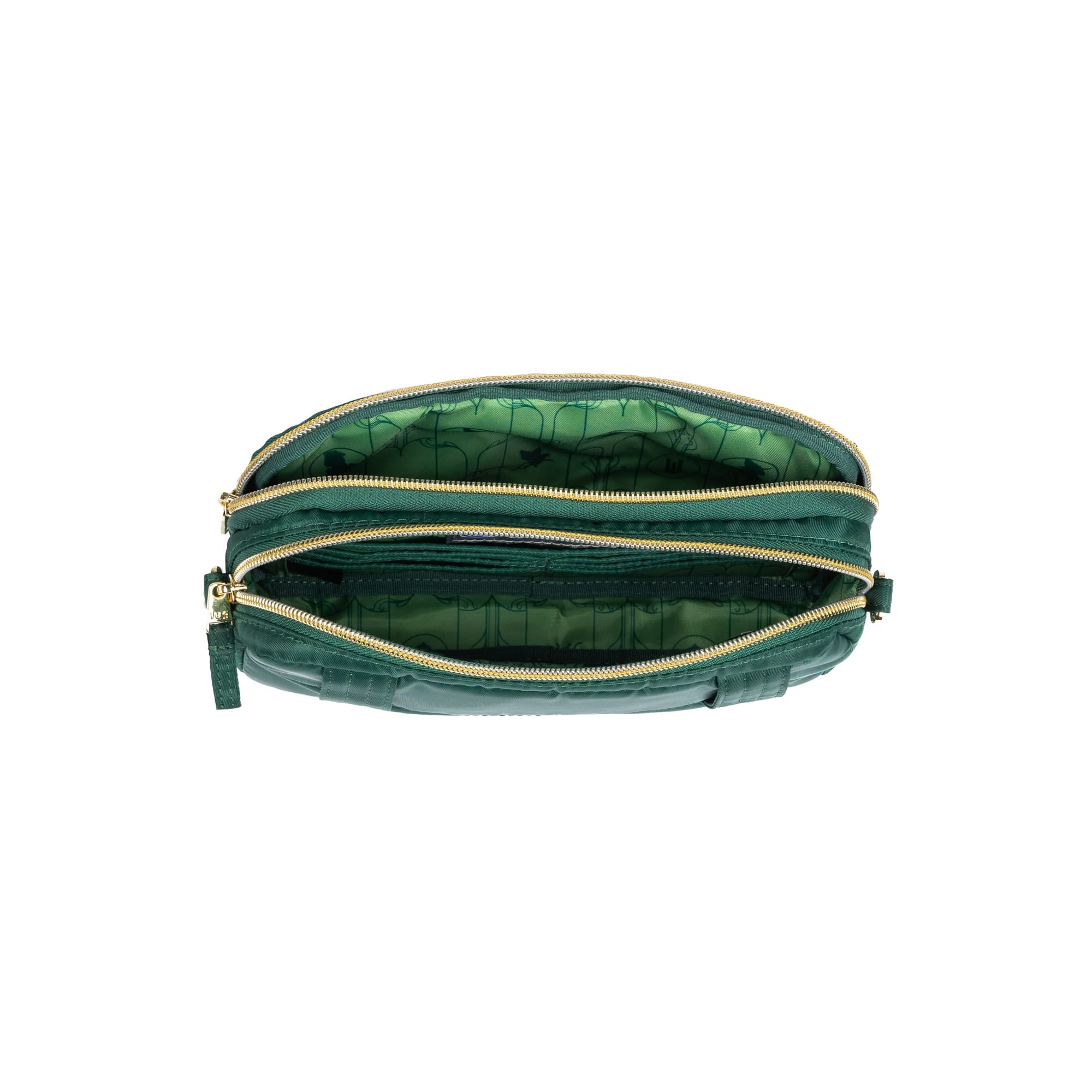 Wicked x Lug Coupe XL Plus Convertible Crossbody Bag - WICKEDLY GREEN - 25324_CoupeXLPluswCharmBar_WickedlyGreen_Angle_06