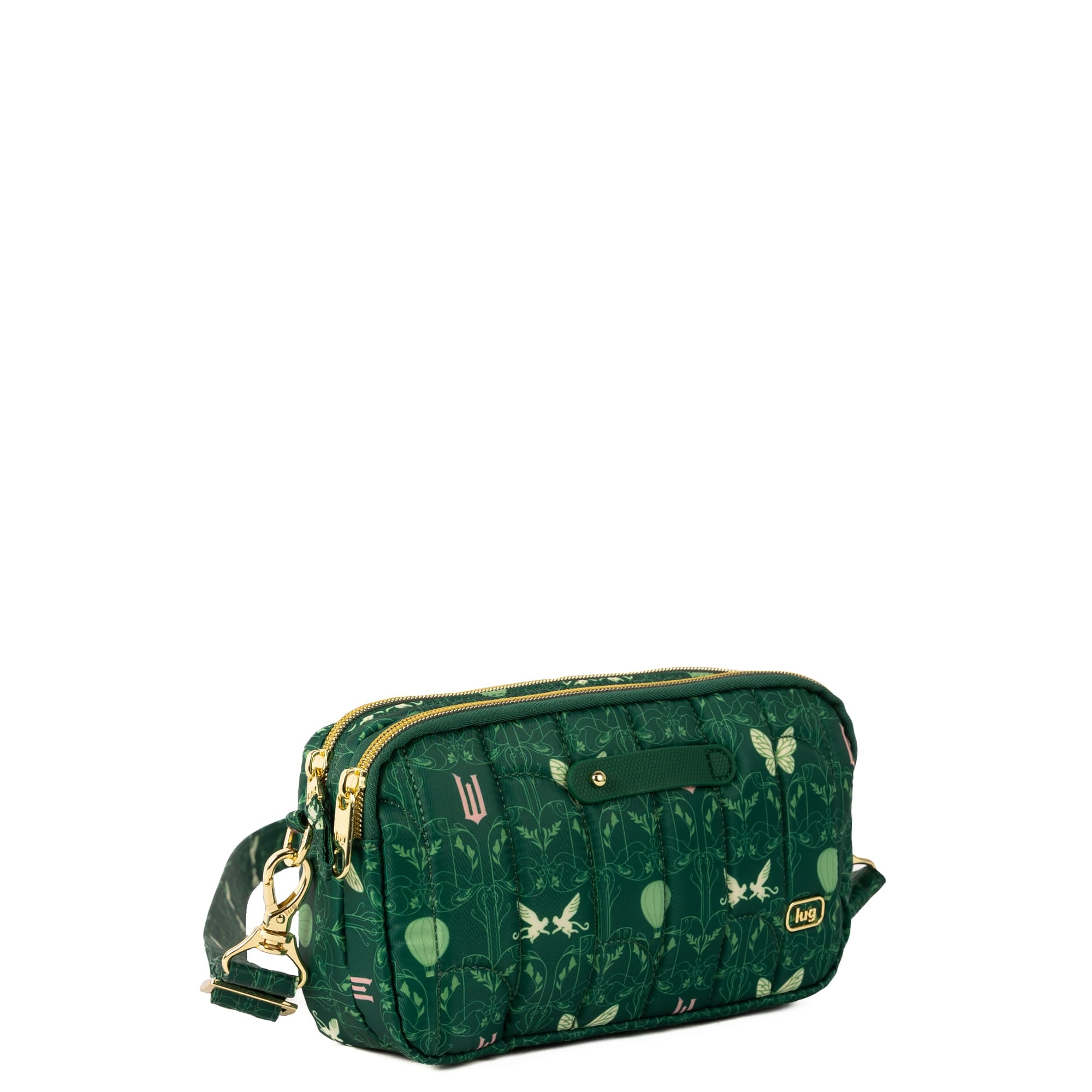 Wicked x Lug Coupe XL Plus Convertible Crossbody Bag - FRIENDS FOR GOOD - 25328_CoupeXLPluswCharmBar_FriendsForGood_Angle_02