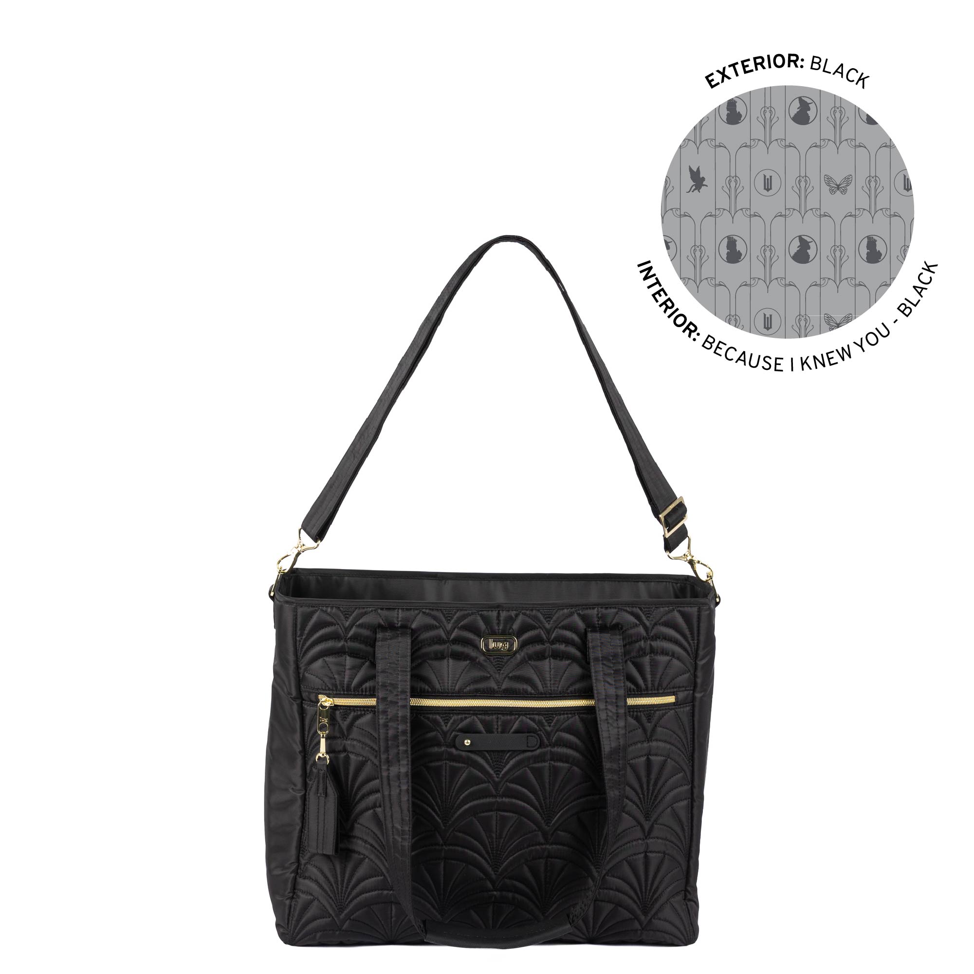 Wicked x Lug Paddle Carry-All Tote - BLACK 2 - 25331_Wicked_Paddle_Black_Angle_01