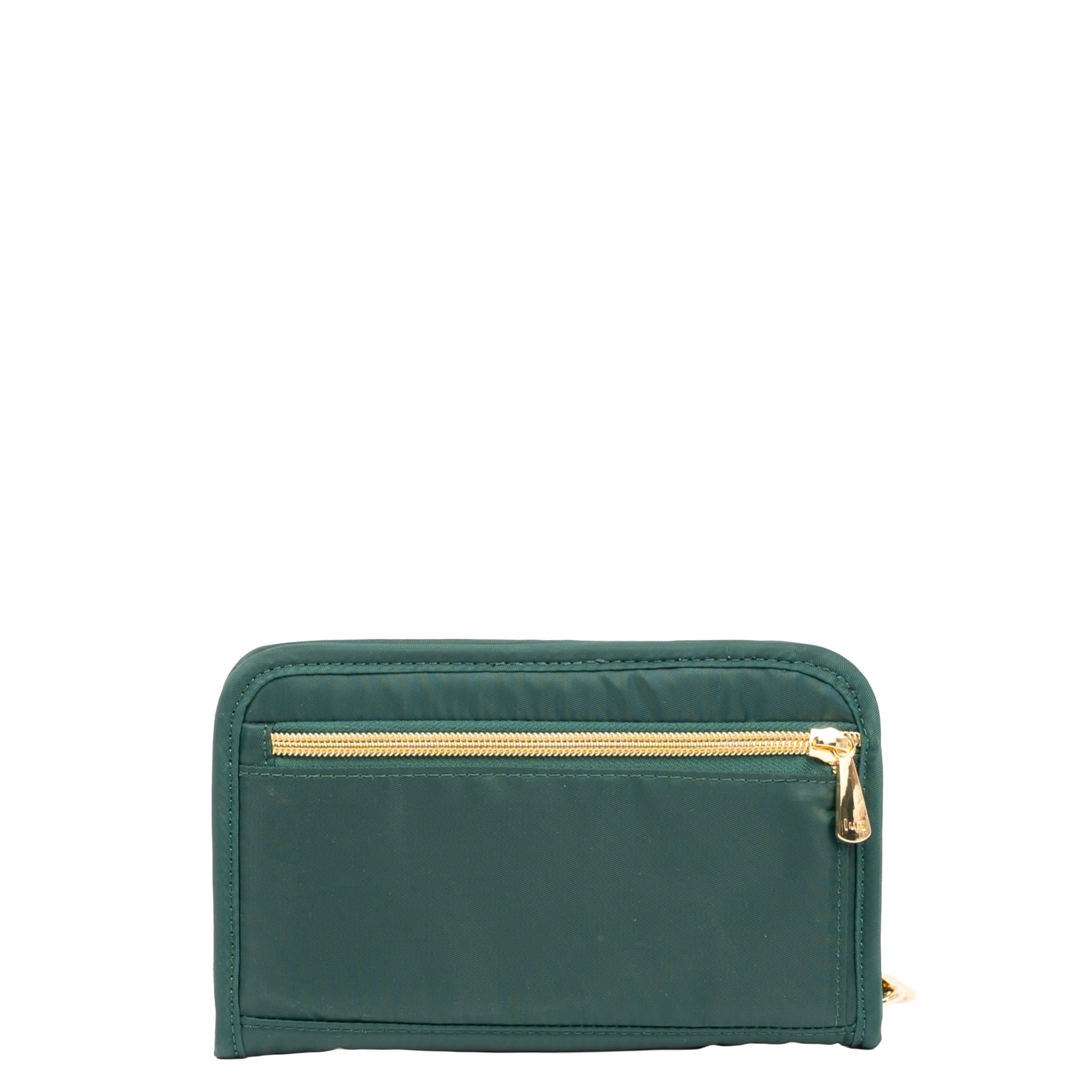 Wicked x Lug Tandem Zip RFID Wallet - WICKEDLY GREEN - 25340_Wicked_TandemZip_WickedlyGreen_Angle_03