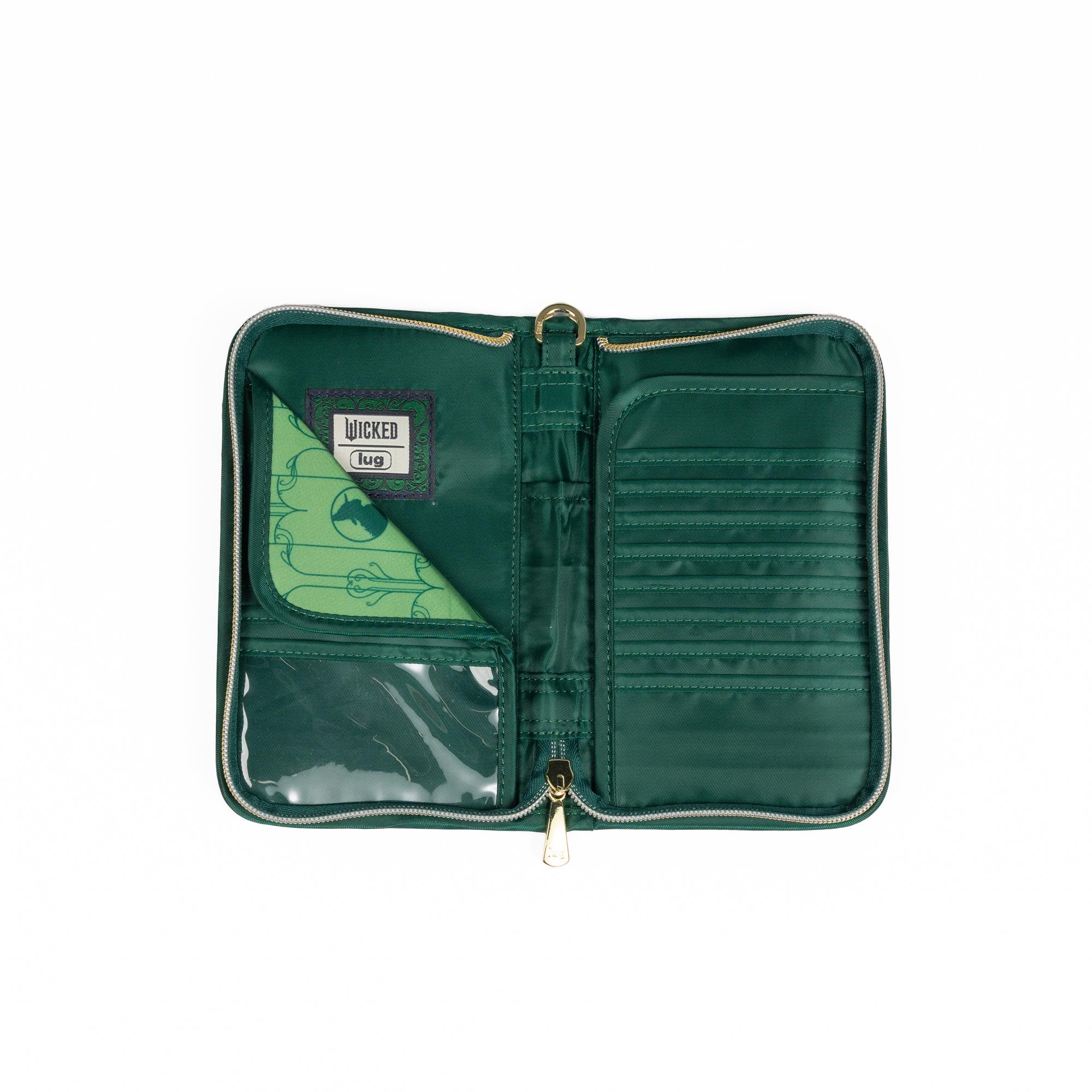 Wicked x Lug Tandem Zip RFID Wallet