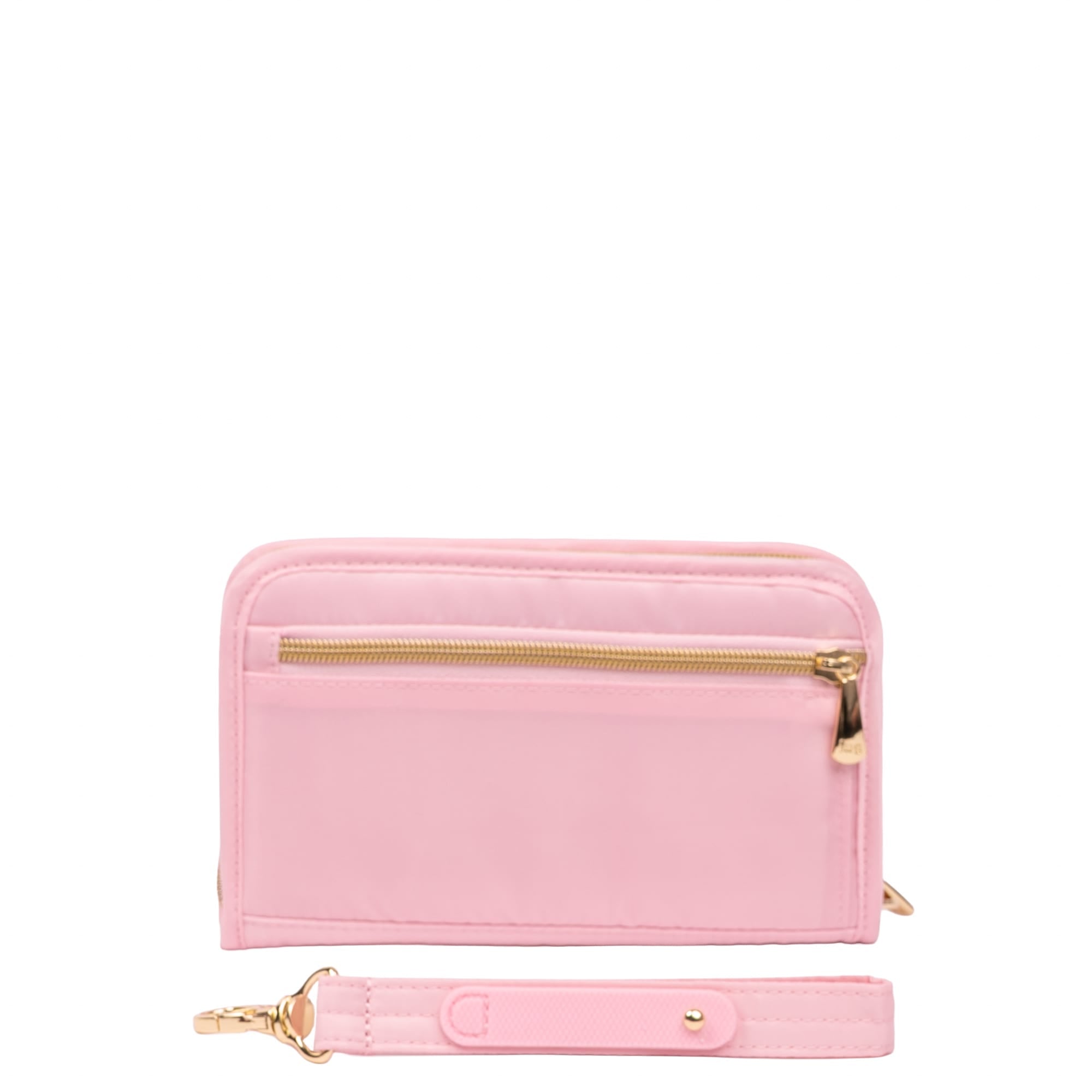 Wicked x Lug Tandem Zip RFID Wallet - BUBBLE PINK - 25341_Wicked_TandemZip_BubblePink_Angle_02