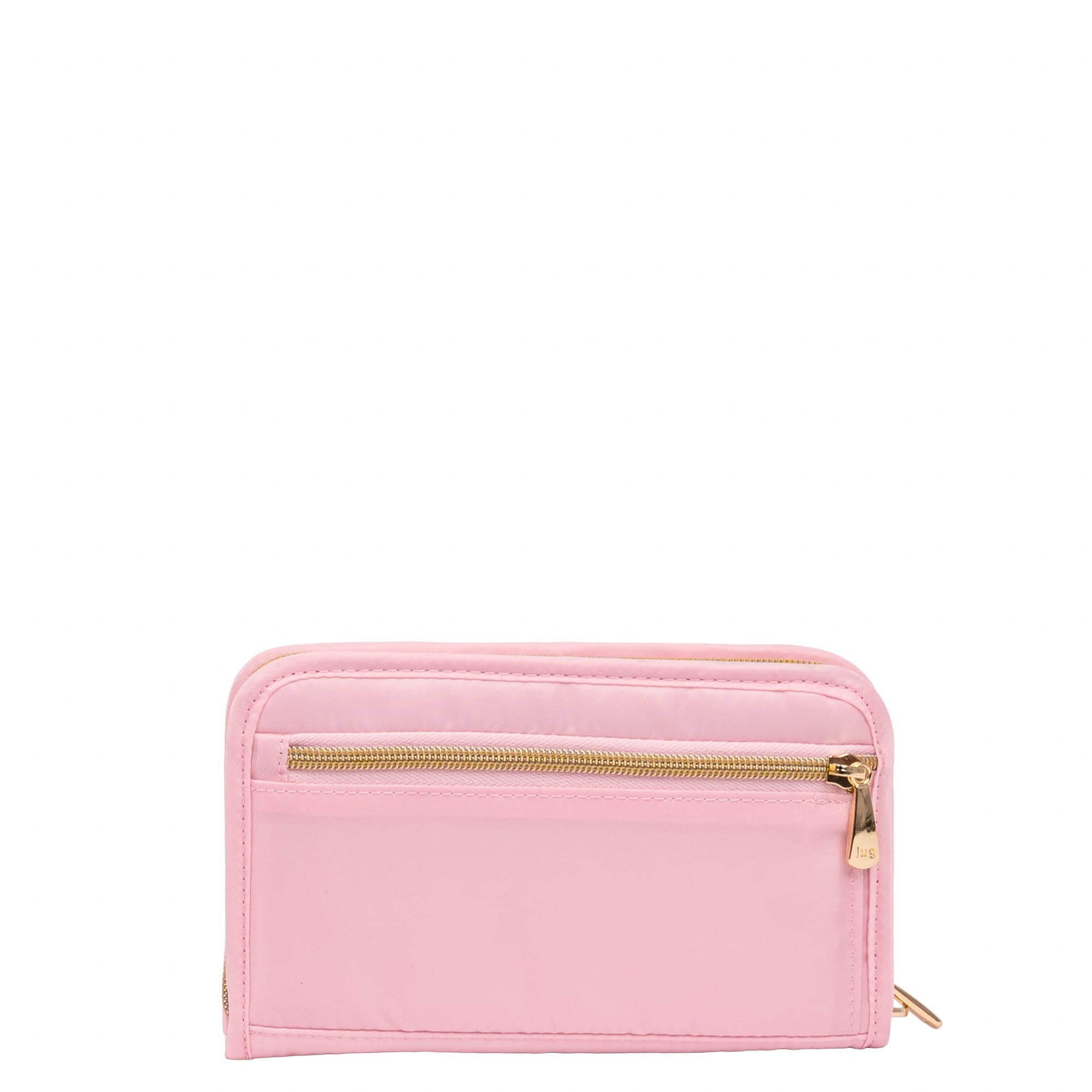 Wicked x Lug Tandem Zip RFID Wallet - BUBBLE PINK - 25341_Wicked_TandemZip_BubblePink_Angle_03
