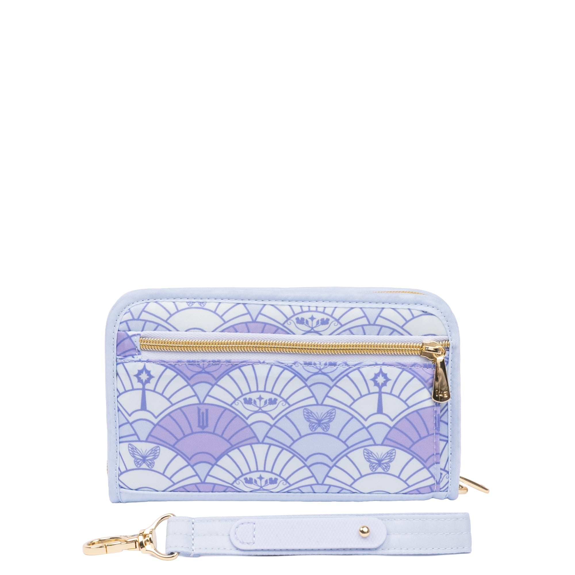 Wicked x Lug Tandem Zip RFID Wallet - DREAMS SOAR - 25343_Wicked_TandemZip_DreamSoar_Angle_02