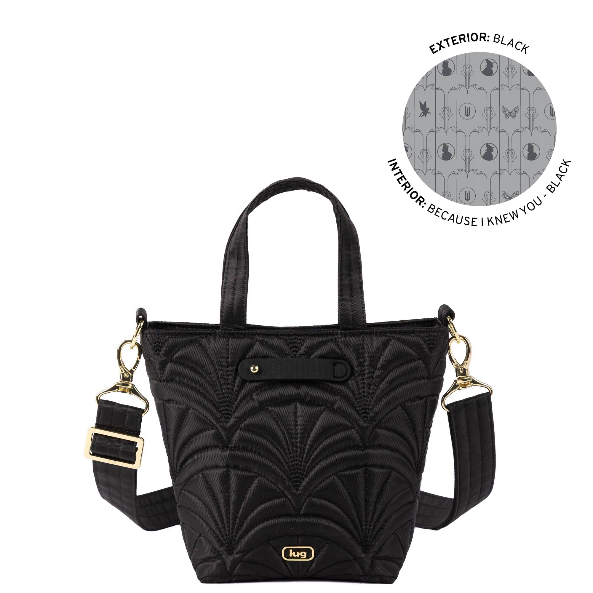 Wicked x Lug Tip Toe Crossbody Bag - BLACK - 25348_Wicked_TipToe_Black_Angle_01
