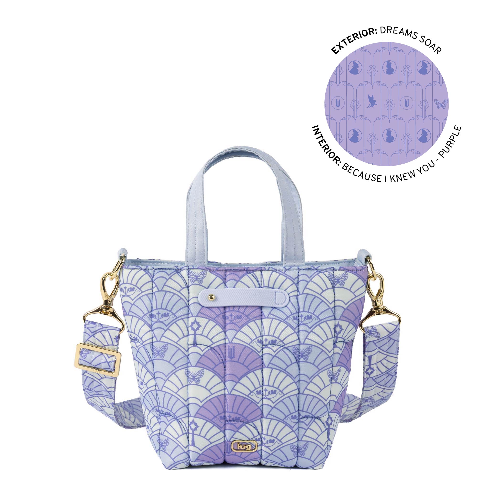 Wicked x Lug Tip Toe Crossbody Bag - DREAMS SOAR - 25349_Wicked_TipToe_DreamsSoar_Angle_01