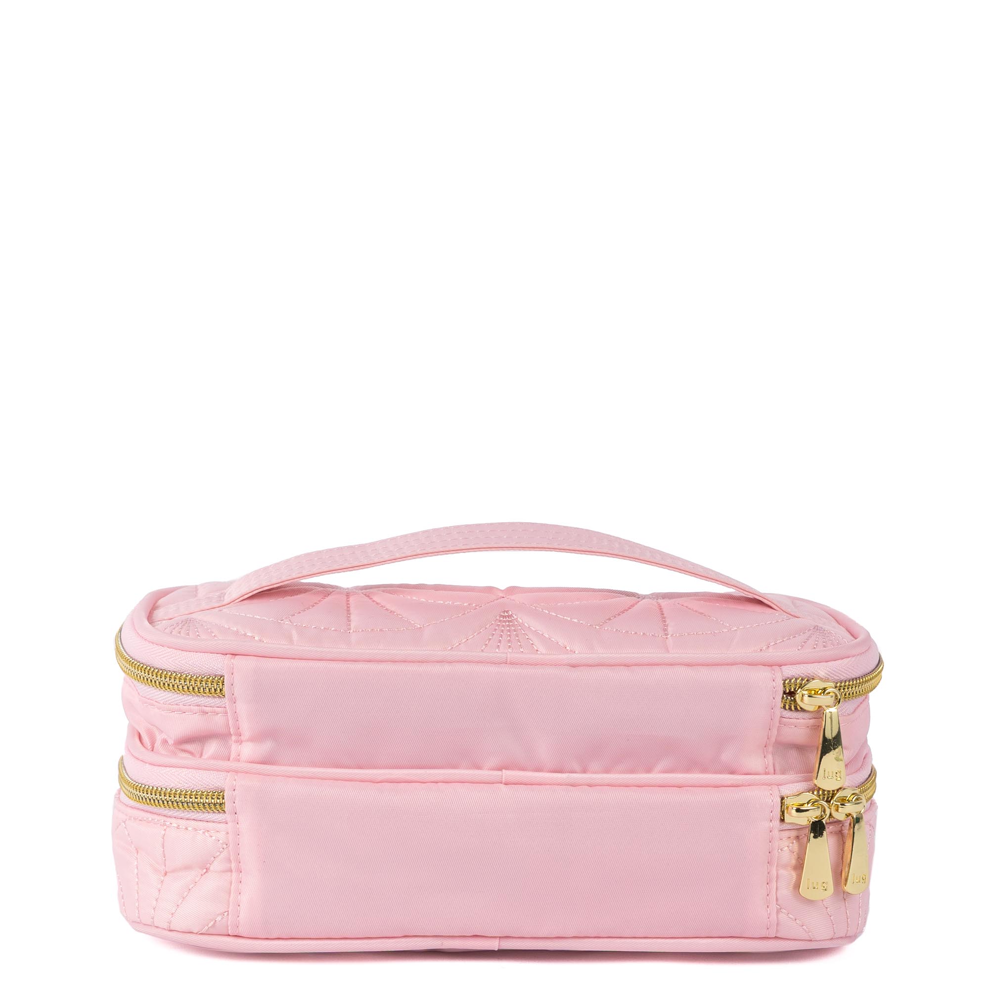 Wicked x Lug Double Decker Cosmetic Case - BUBBLE PINK - 25353_Wicked_DoubleDecker_BubblePink_Angle_04