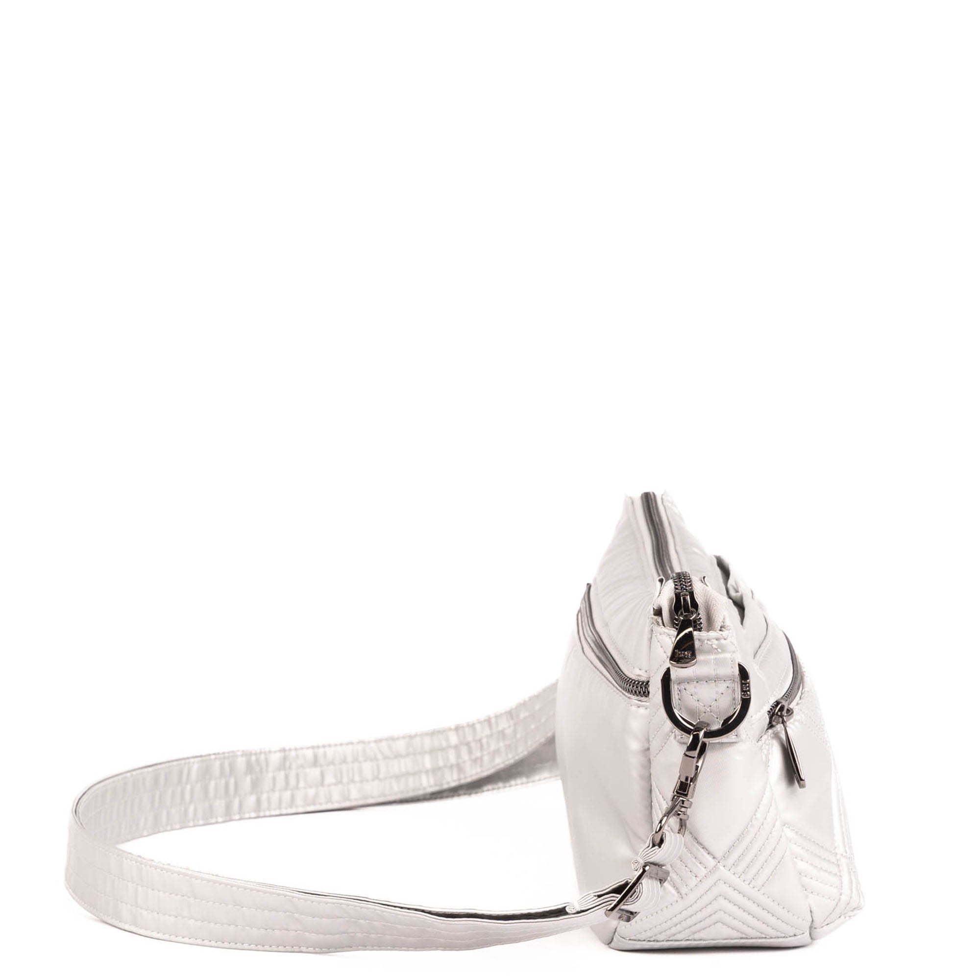 Dash Classic Crossbody - METALLIC SILVER - 25389_Dash_MetallicSilver_Angle_03