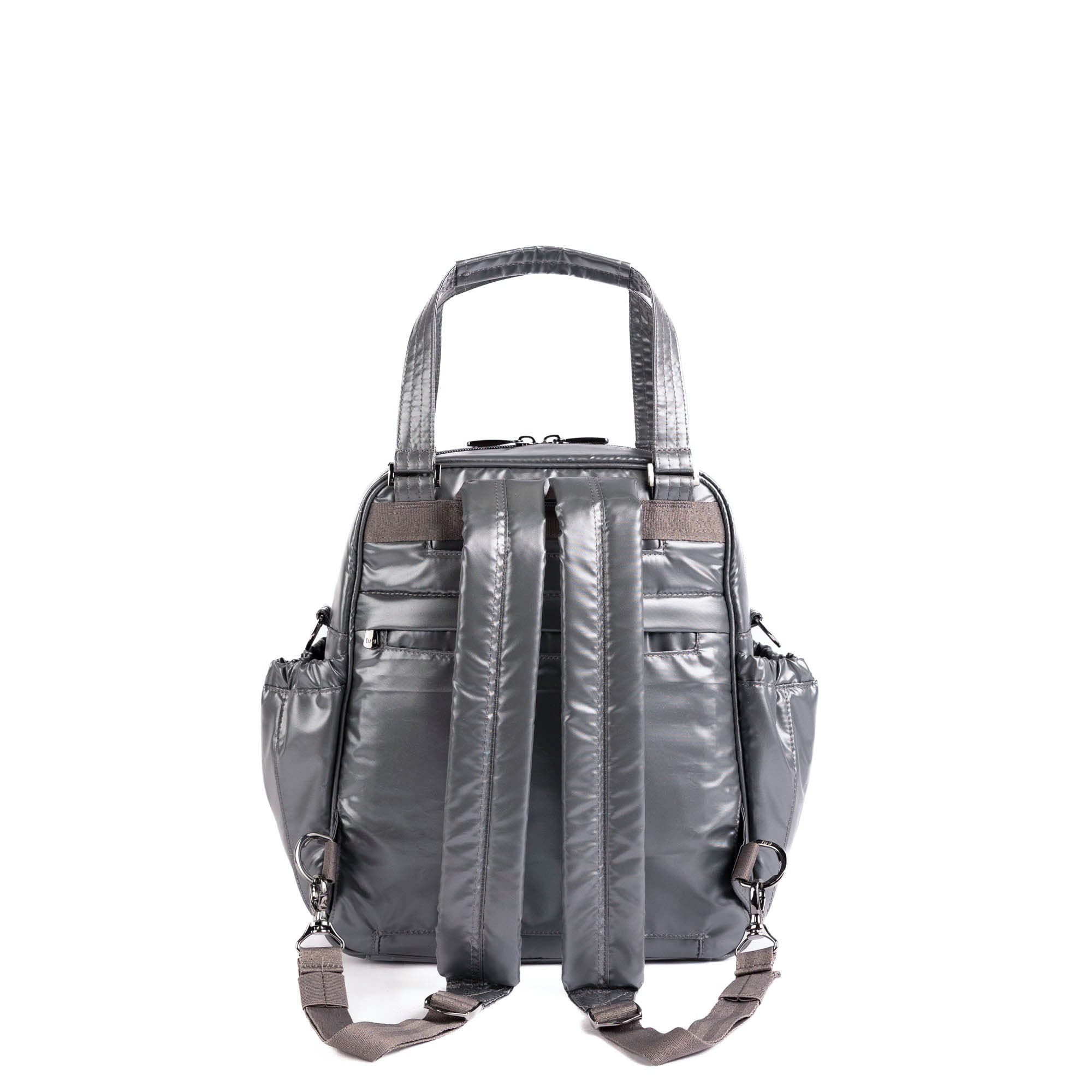 Legacy Collection Mini Puddle Jumper Convertible Tote Bag - METALLIC STORM - 25401_Legacy_MiniPuddleJumper_MetallicStorm_Angle_04_9i17p1