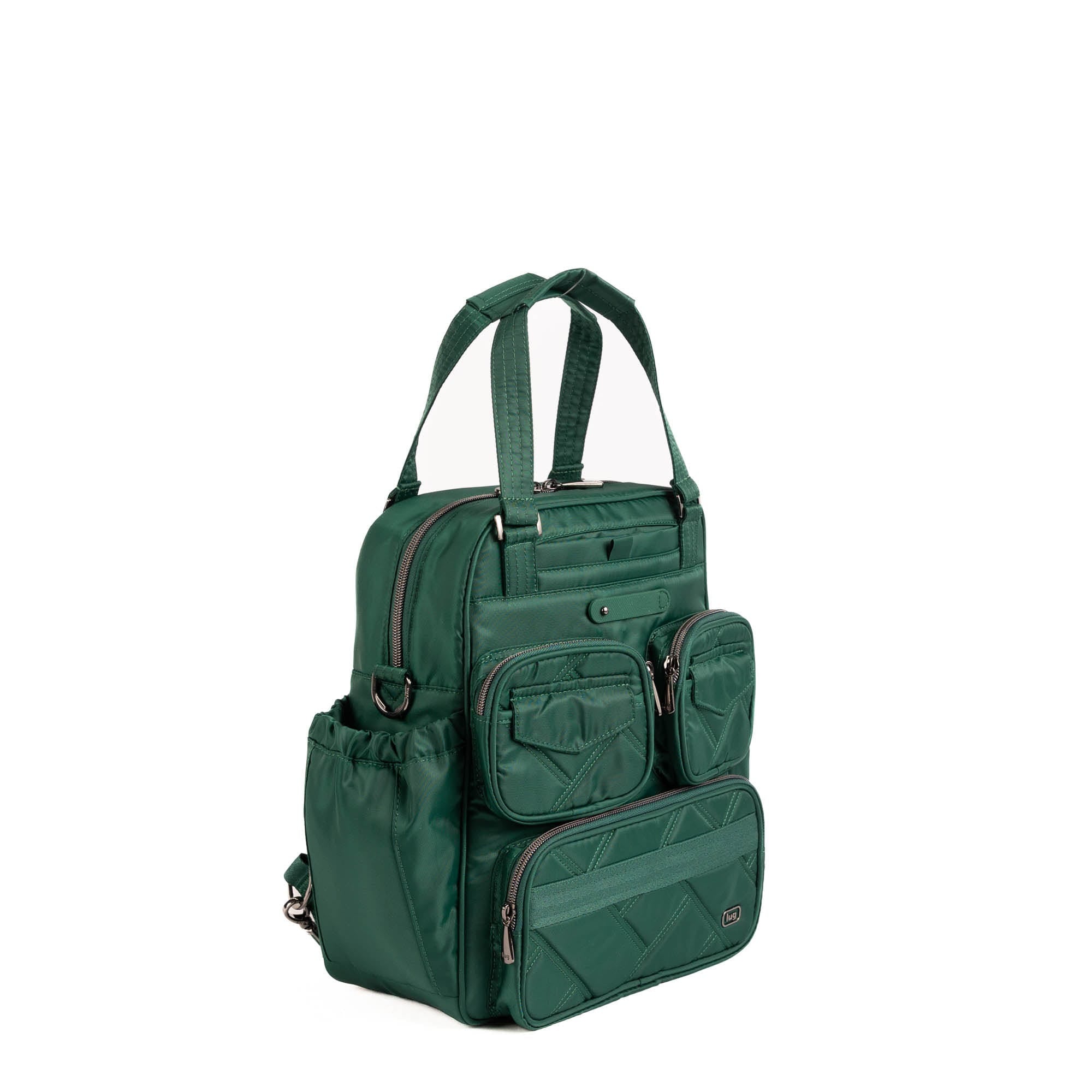 Legacy Collection Mini Puddle Jumper Convertible Tote Bag - WICKEDLY GREEN - 25402_Legacy_MiniPuddleJumper_WickedlyGreen_Angle_02