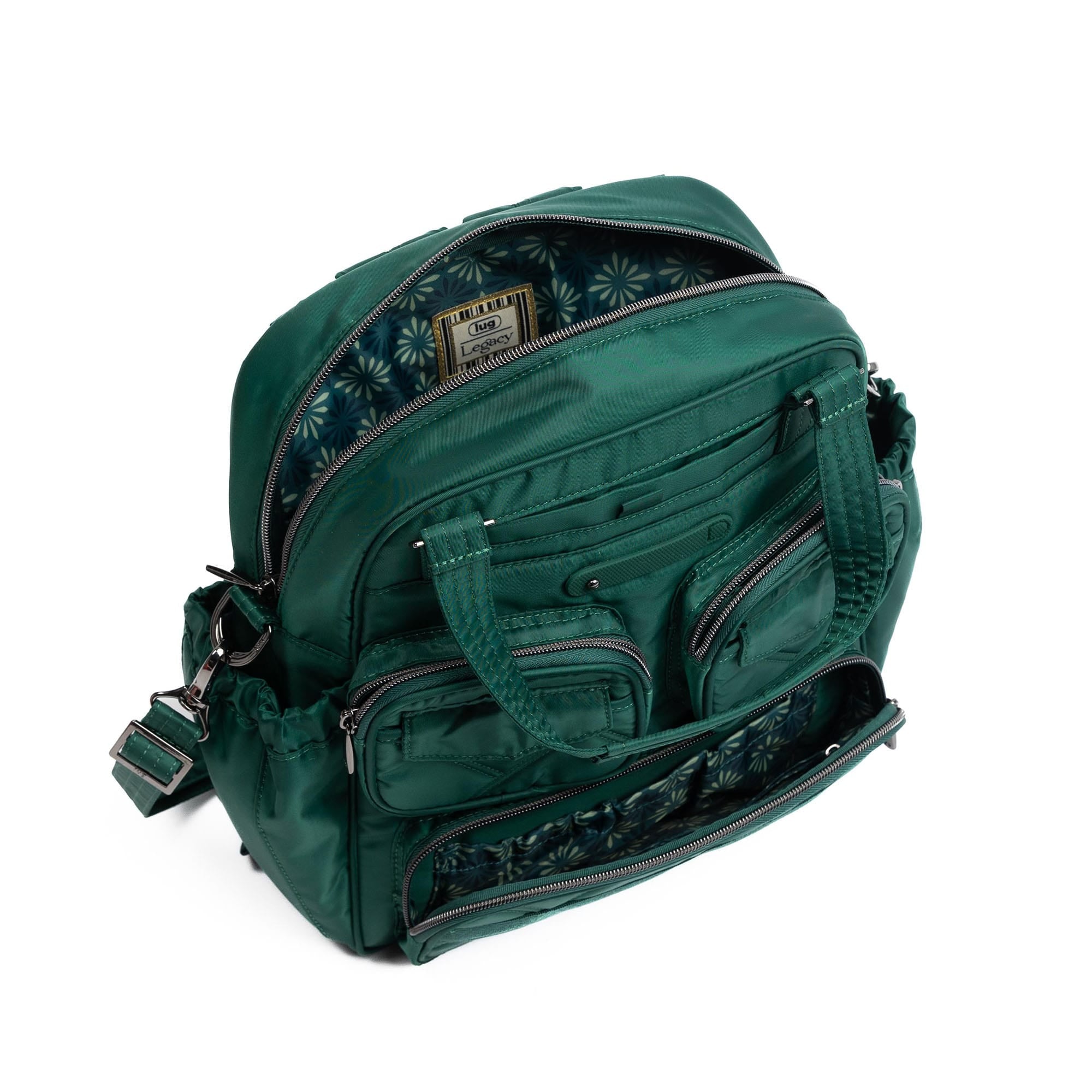 Legacy Collection Mini Puddle Jumper Convertible Tote Bag - WICKEDLY GREEN - 25402_Legacy_MiniPuddleJumper_WickedlyGreen_Angle_05