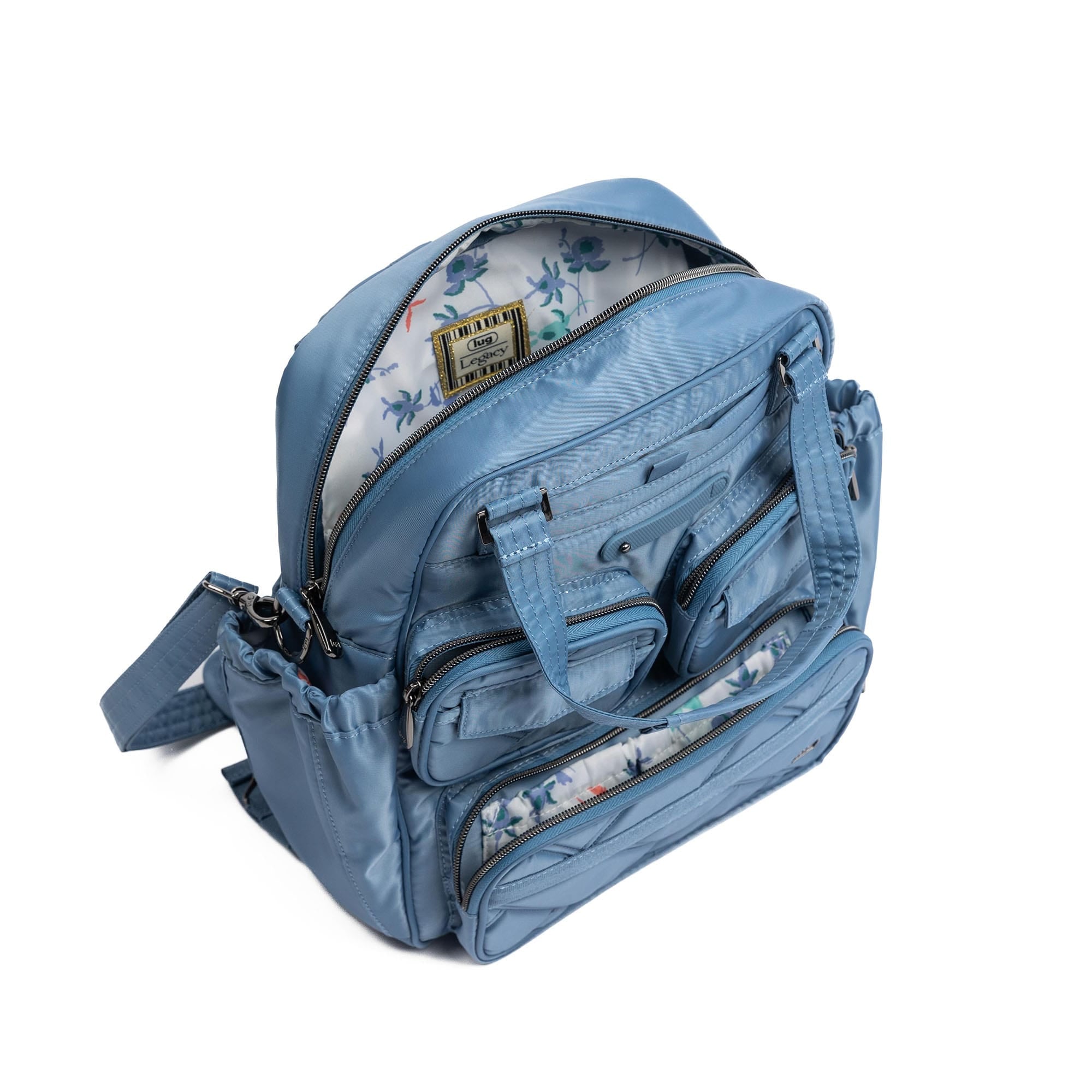 Legacy Collection Mini Puddle Jumper Convertible Tote Bag - DENIM DRIFT - 25403_Legacy_MiniPuddleJumper_DenimDrift_Angle_05