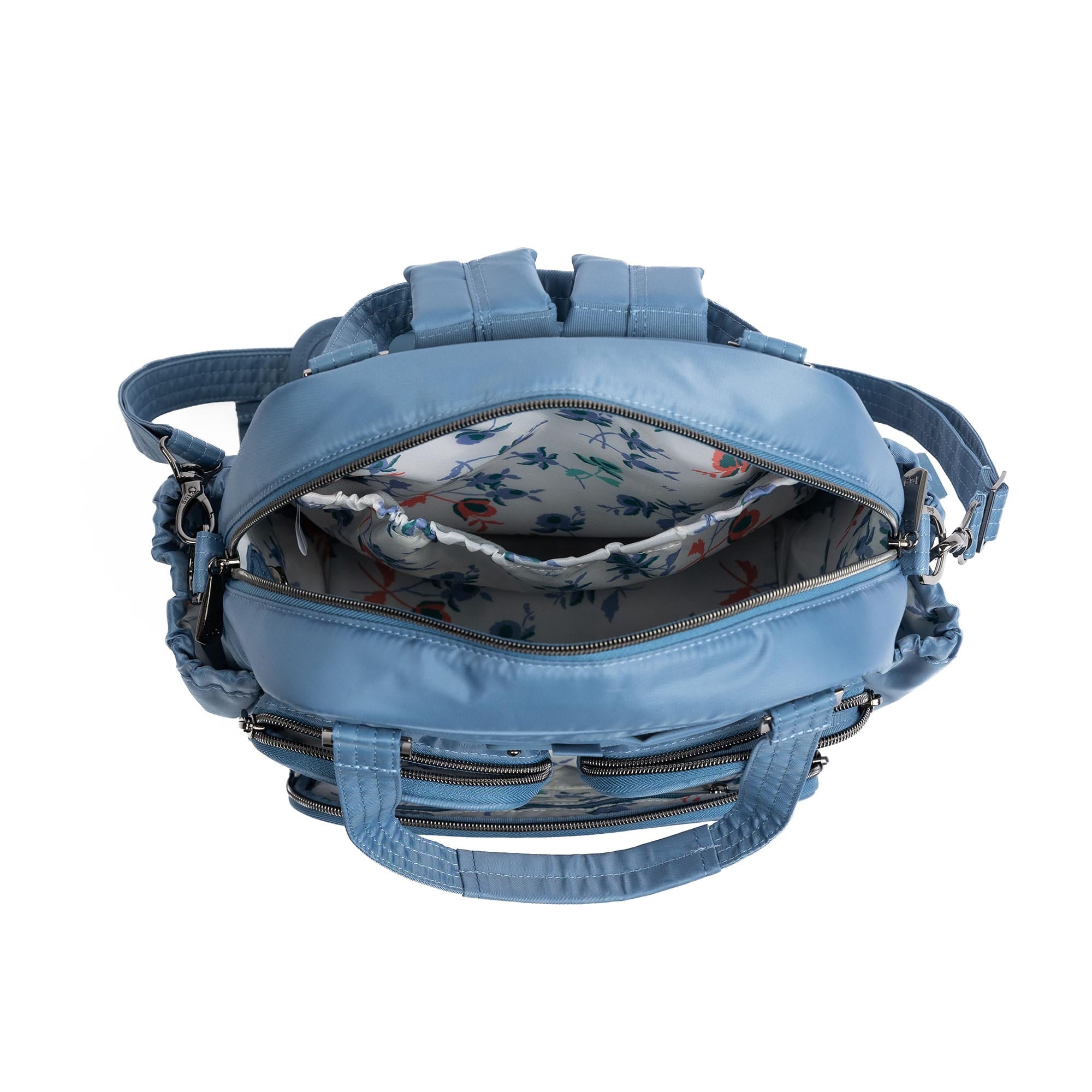 Legacy Collection Mini Puddle Jumper Convertible Tote Bag - DENIM DRIFT - 25403_Legacy_MiniPuddleJumper_DenimDrift_Angle_06