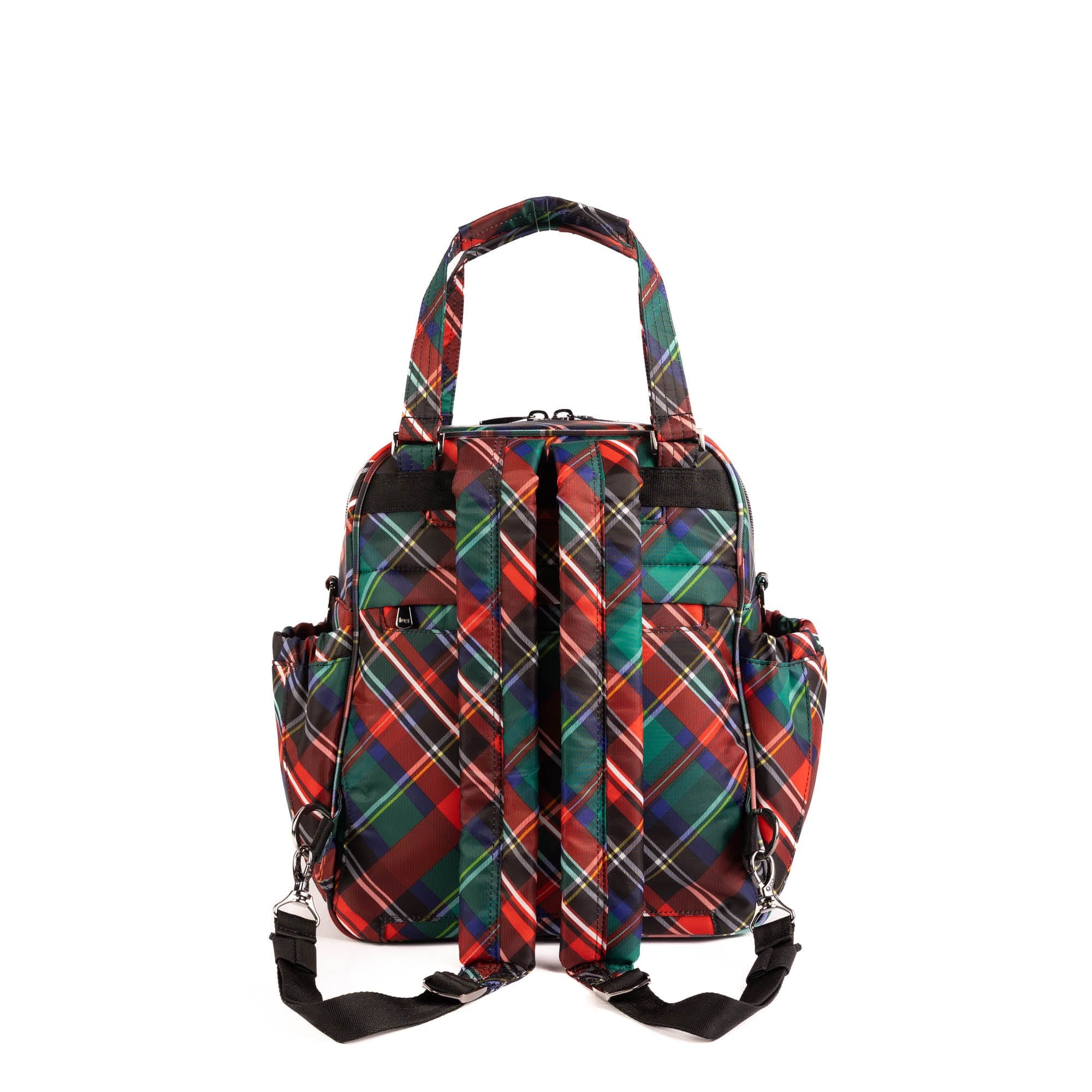 Legacy Collection Mini Puddle Jumper Convertible Tote Bag - TARTAN PLAID - 25407_Legacy_MiniPuddleJumper_TartanPlaid_Angle_04