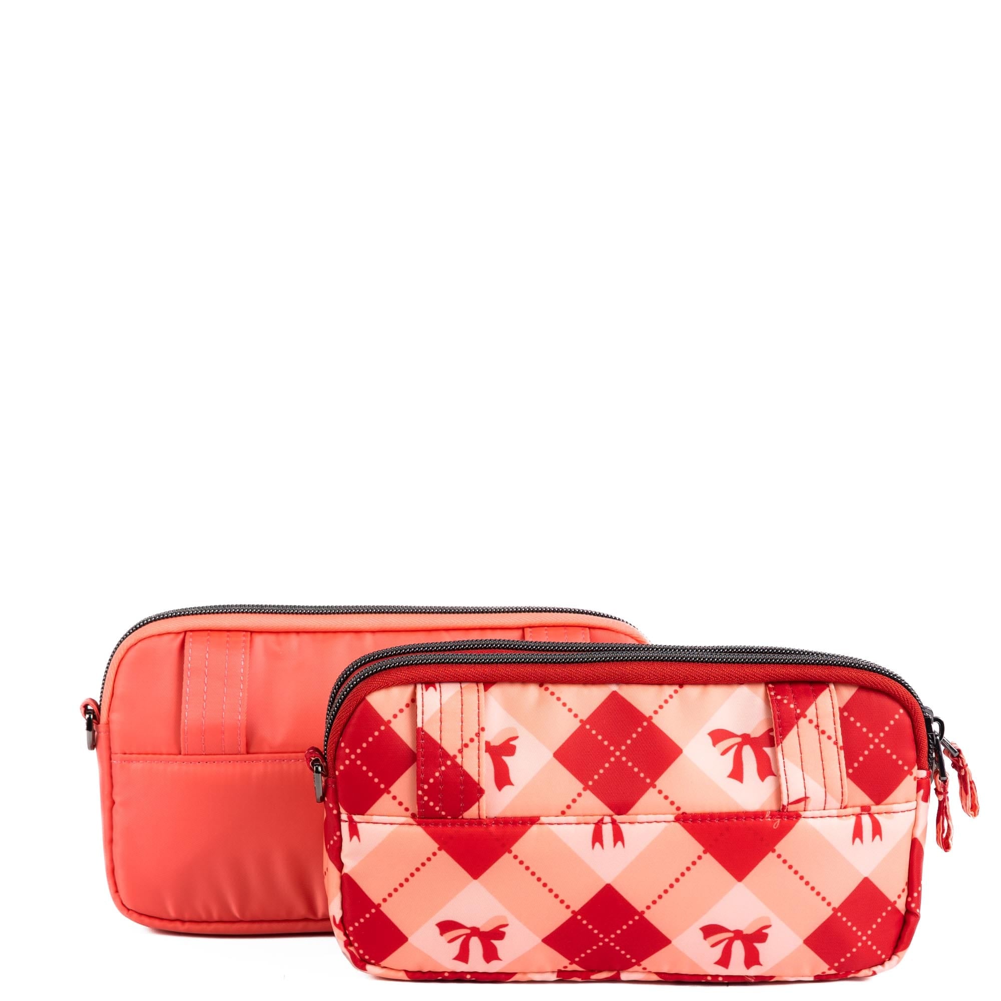 Coupe XL Convertible Crossbody Bag - 2pc Set - ROSY GLOW BOWGYLE RED - 25416_CoupeXL_2PCset_BowgyleRed_RosyGlow_Angle_02