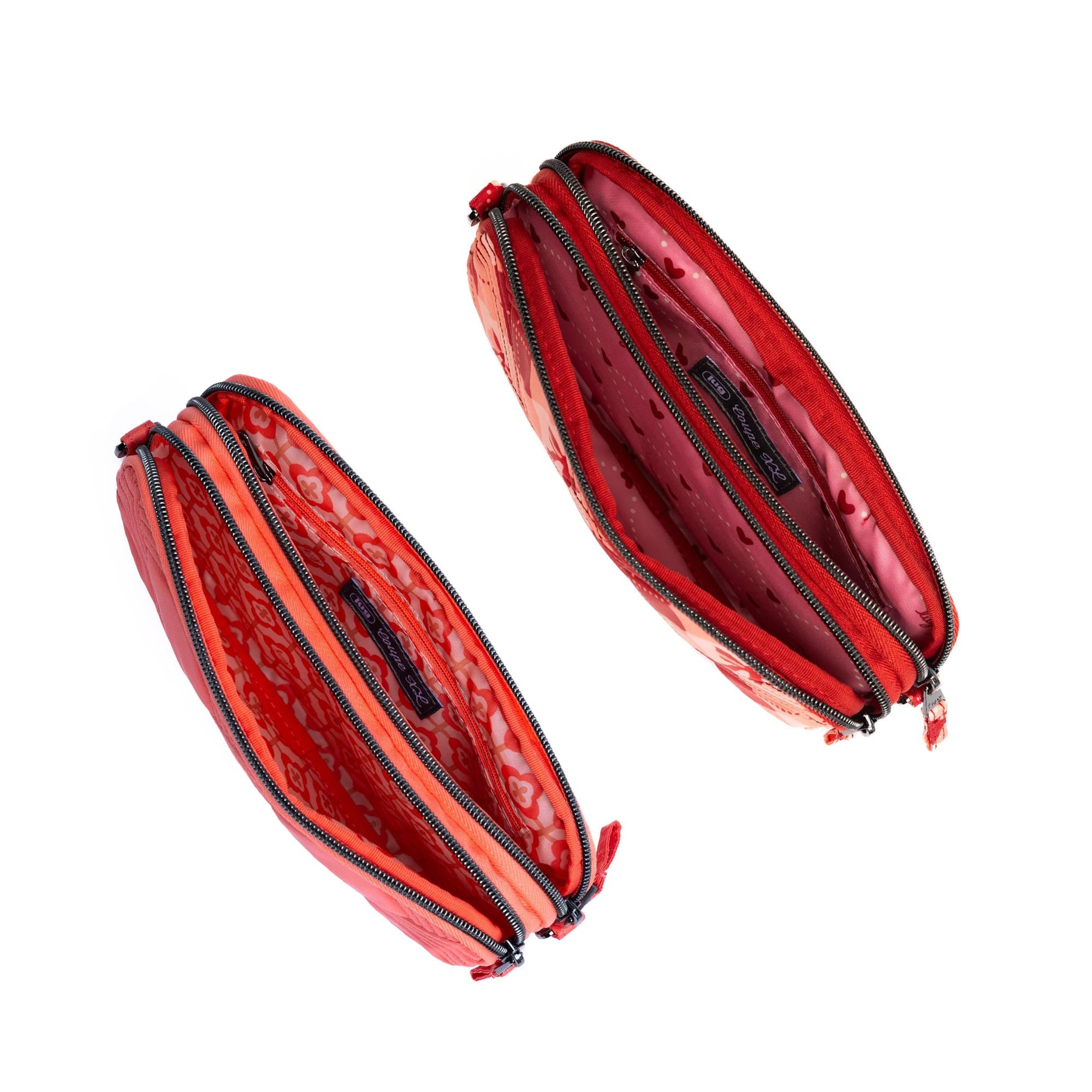 Coupe XL Convertible Crossbody Bag - 2pc Set - ROSY GLOW BOWGYLE RED - 25416_CoupeXL_2PCset_BowgyleRed_RosyGlow_Angle_03