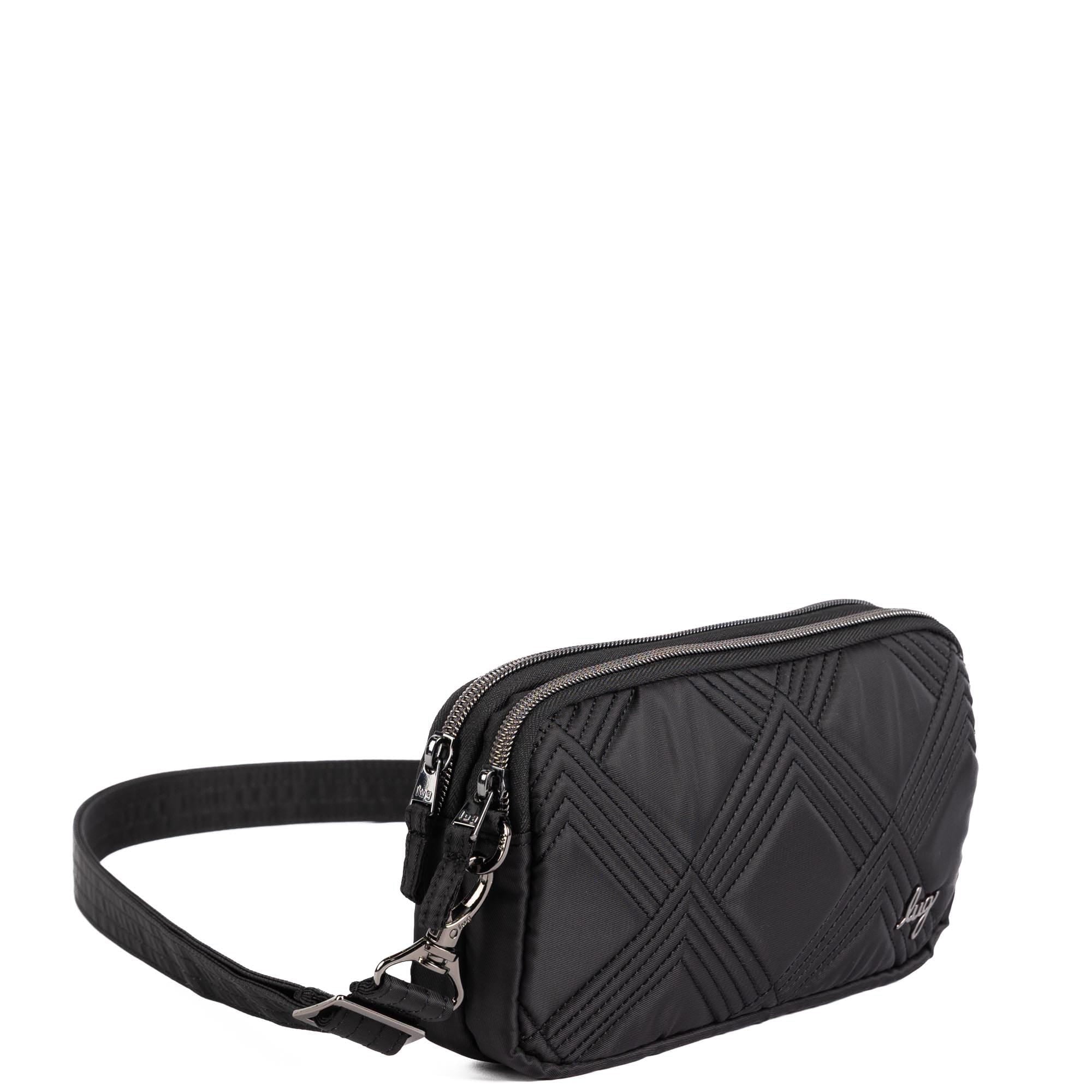 Coupe XL Convertible Crossbody Bag - BLACK 4 - 25418_CoupeXL_Black_Angle_02