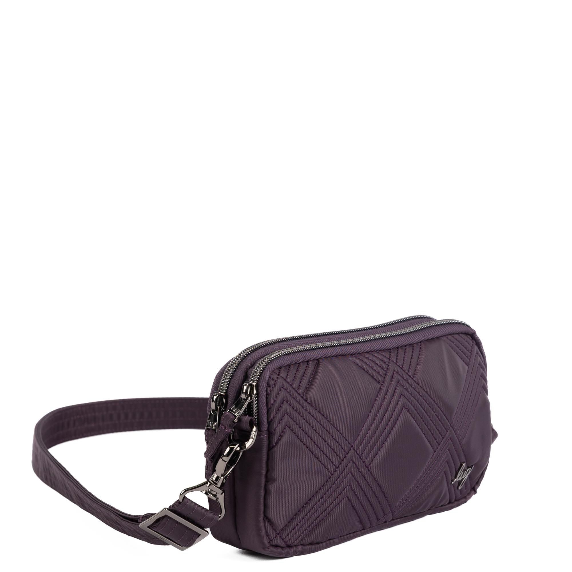 Coupe XL Convertible Crossbody Bag - PLUM - 25420_CoupeXL_Plum_Angle_02