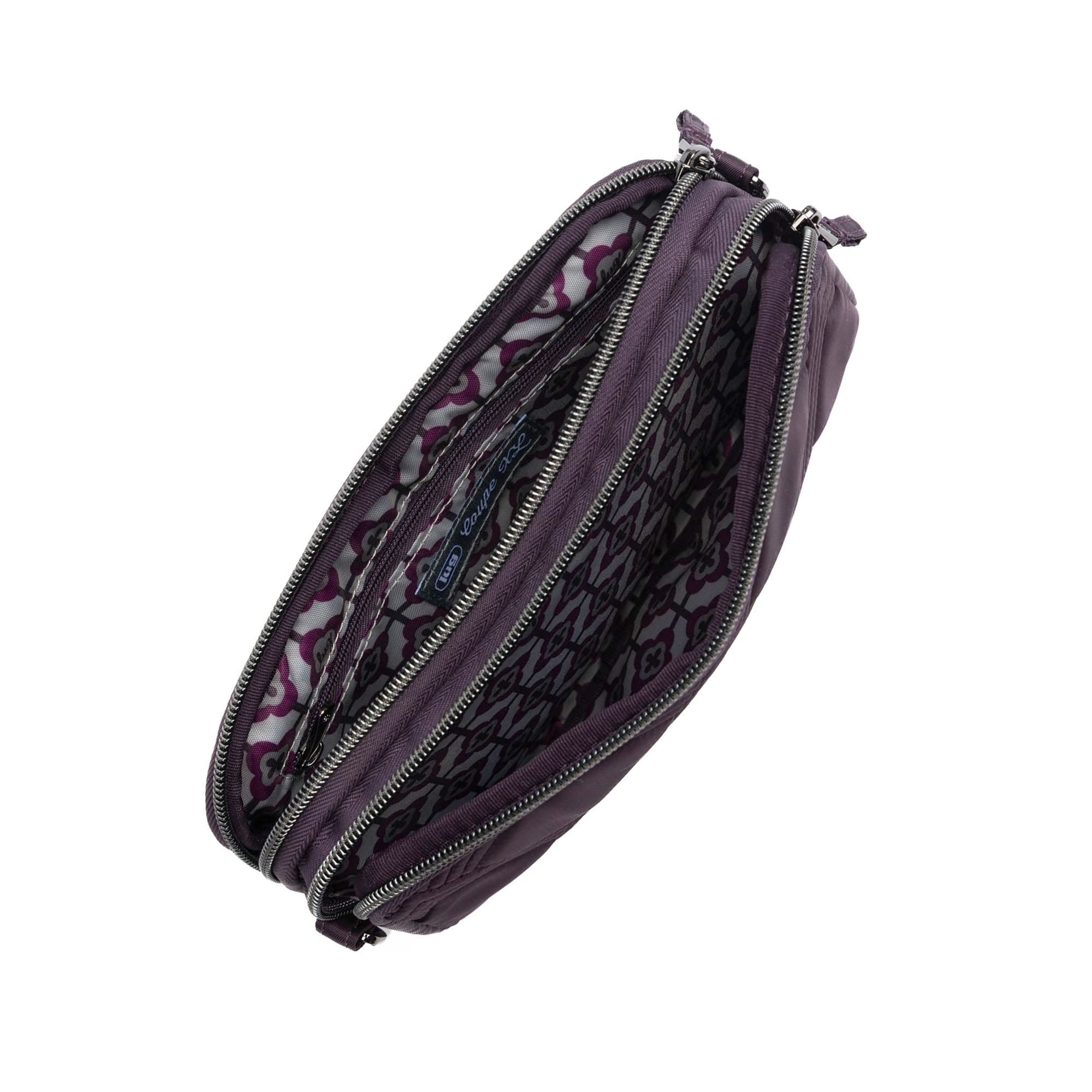 Coupe XL Convertible Crossbody Bag - PLUM - 25420_CoupeXL_Plum_Angle_06