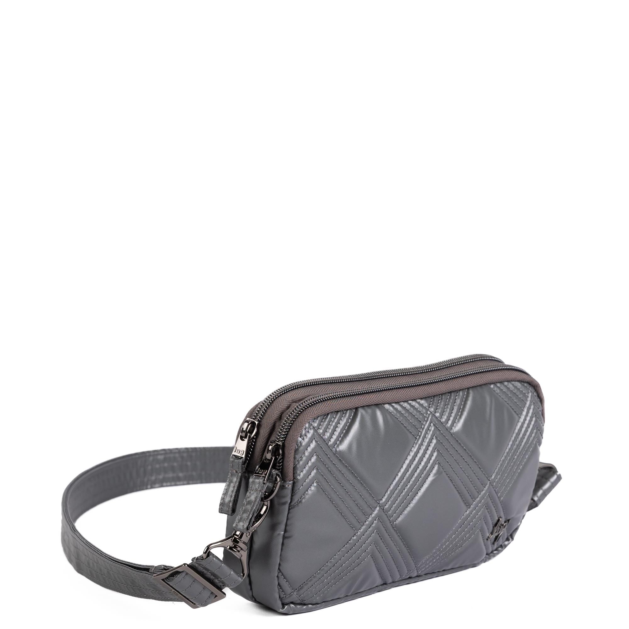 Coupe XL Convertible Crossbody Bag - METALLIC STORM - 25422_CoupeXL_MetallicStorm_Angle_02