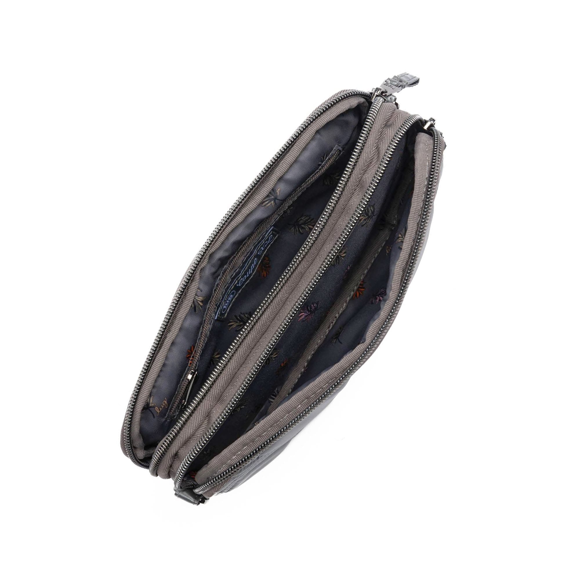 Coupe XL Convertible Crossbody Bag - METALLIC STORM - 25422_CoupeXL_MetallicStorm_Angle_06