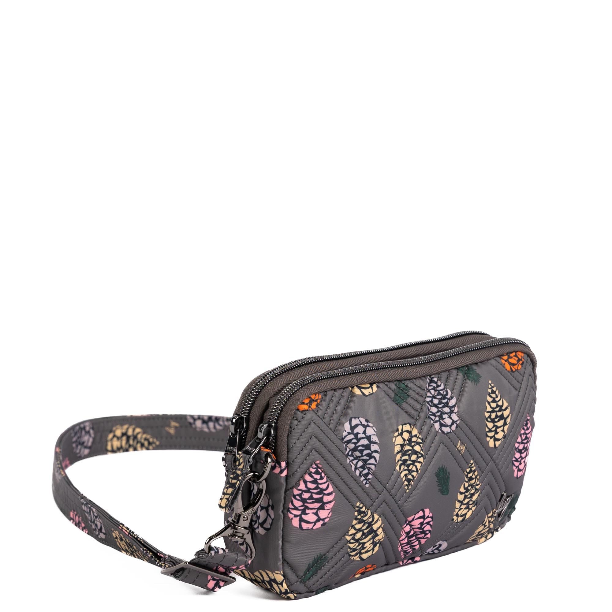 Coupe XL Convertible Crossbody Bag - COZY PINES GREY - 25423_CoupeXL_CozyPinesGrey_Angle_02