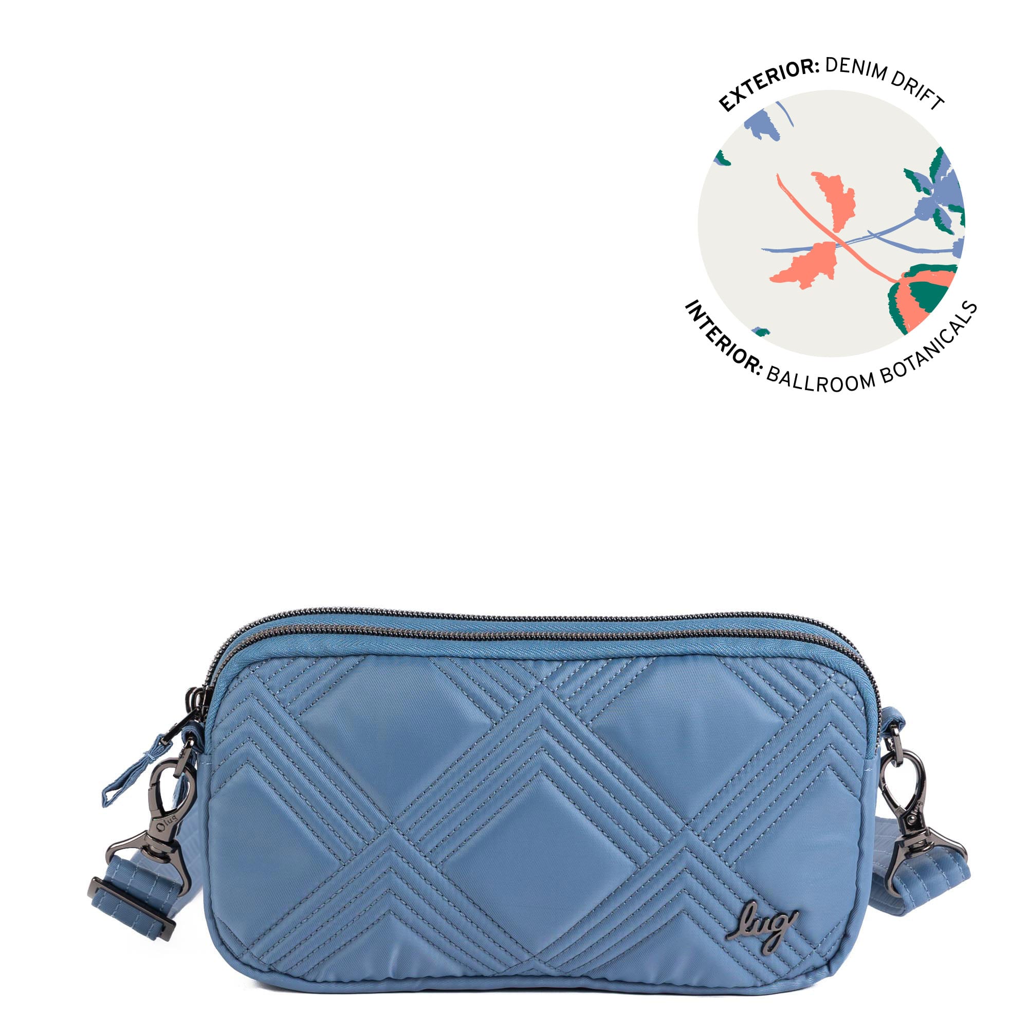 Coupe XL Convertible Crossbody Bag - DENIM DRIFT - 25425_CoupeXL_DenimDrift_Angle_01