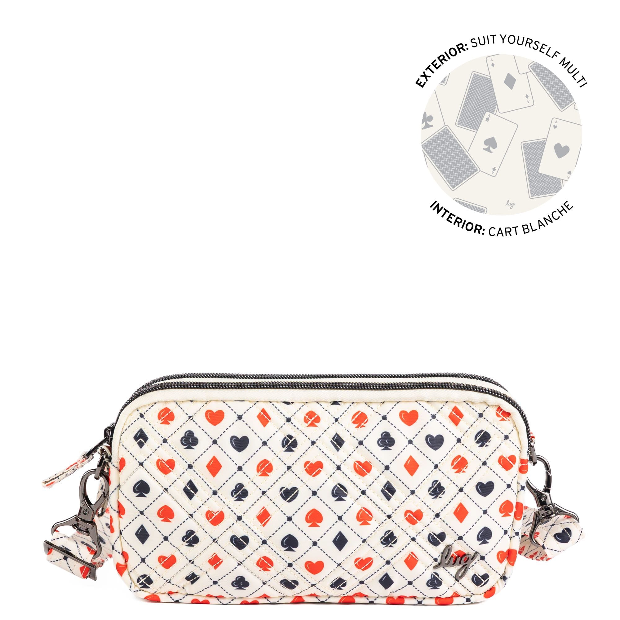 Coupe XL Convertible Crossbody Bag - SUIT YOURSELF MULTI - 25428_CoupeXL_SuitYourselfMulti_Angle_01