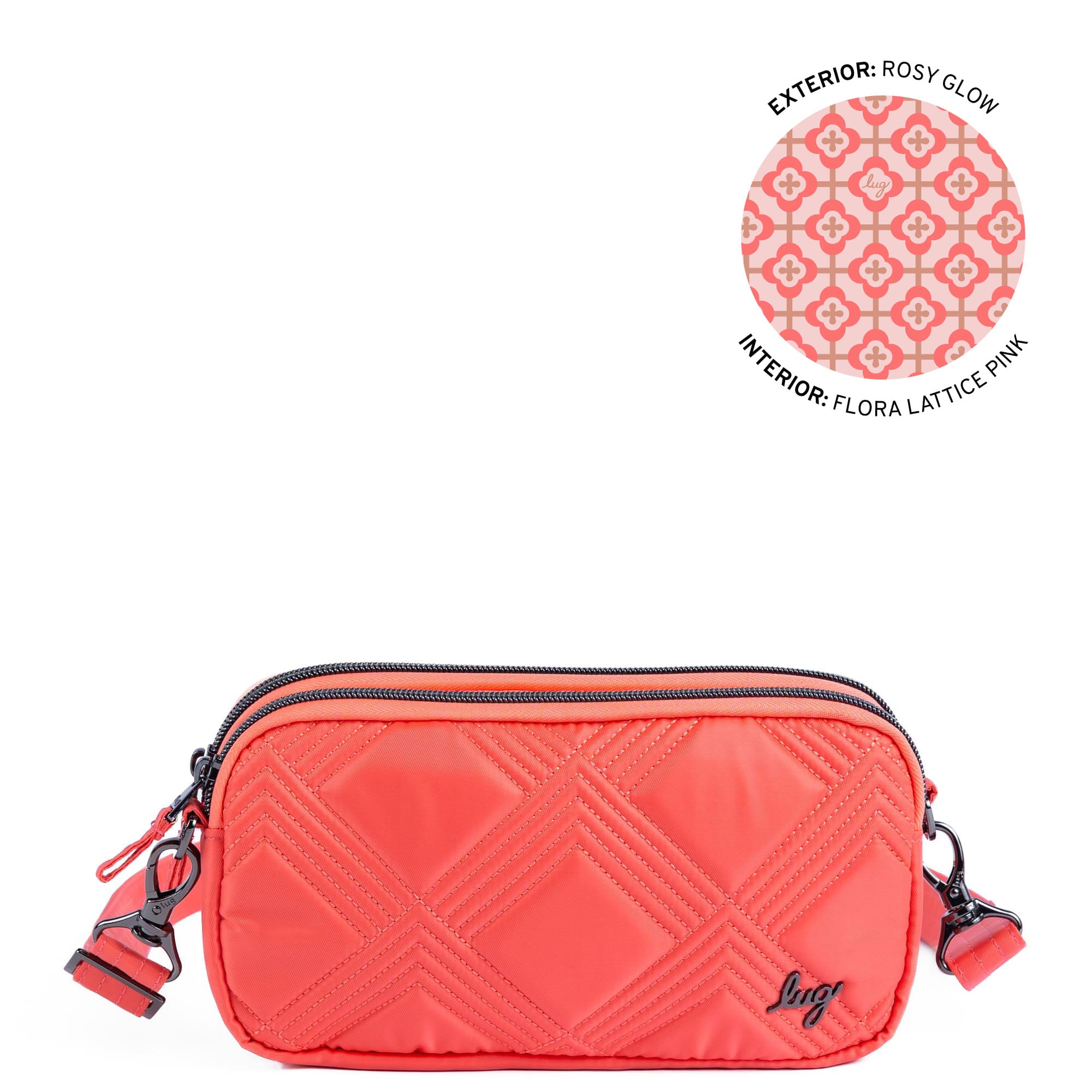 Coupe XL Convertible Crossbody Bag - ROSY GLOW - 25431_CoupeXL_RosyGlow_Angle_01