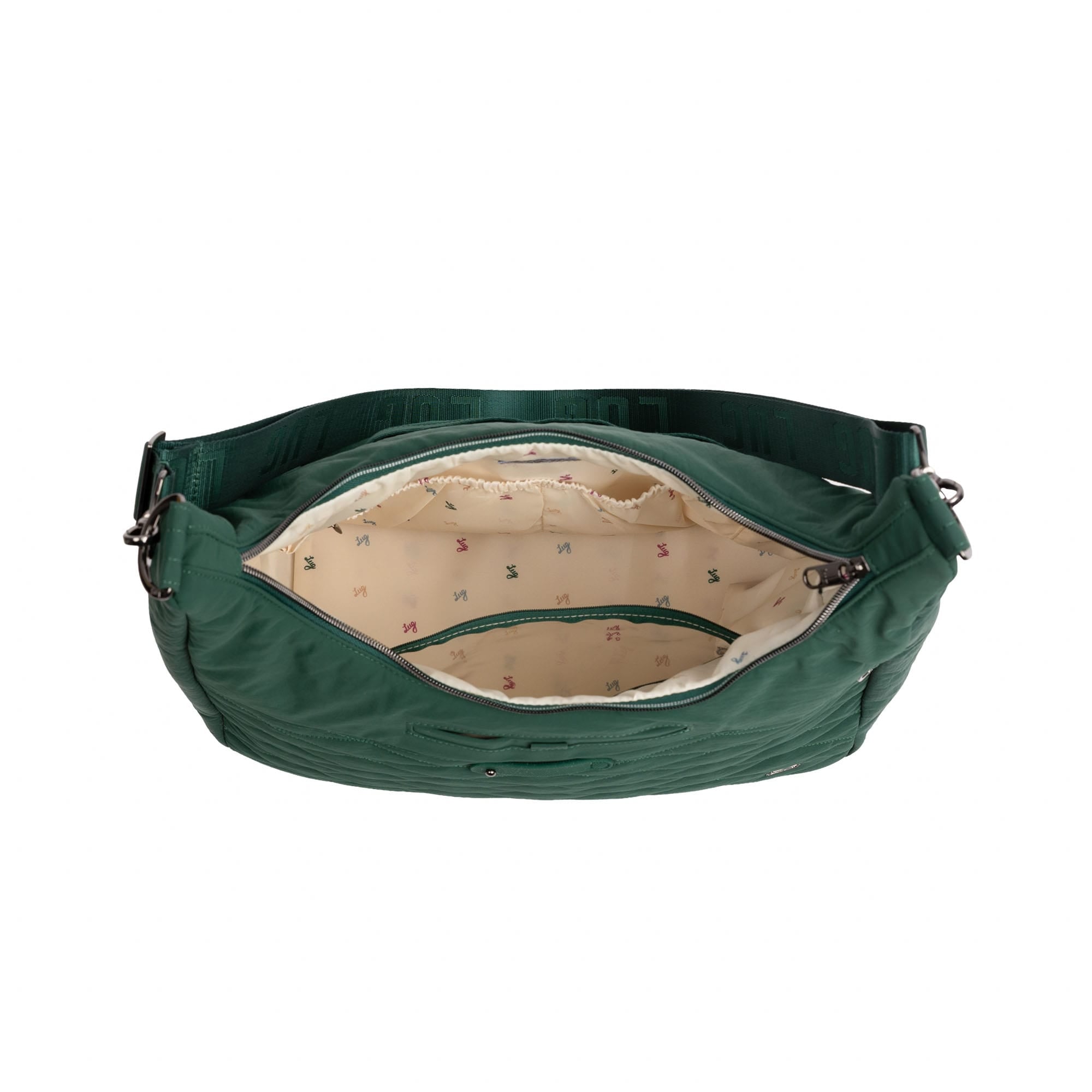 Balsa Cloud Go Hobo Crossbody Bag - WICKEDLY GREEN - 25474_Balsa_CloudGo_WickedlyGreen_Angle_05