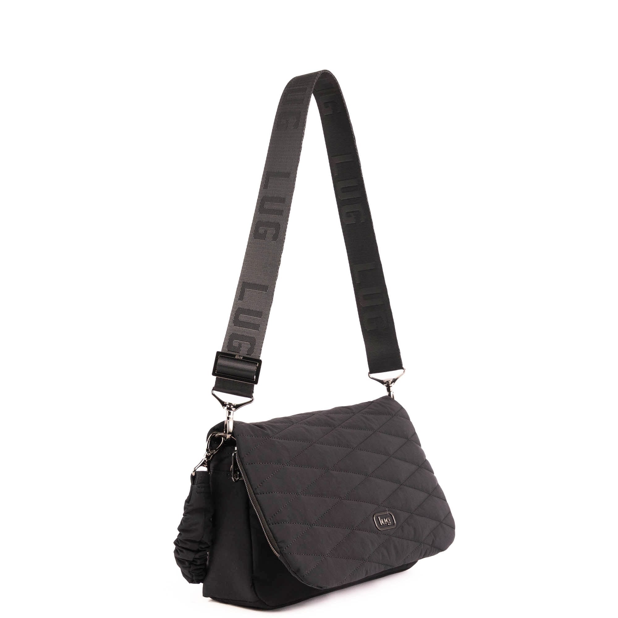 Bina Cloud Go Foldover Crossbody Bag - BLACK - 25480_Bina_CloudGo_Black_Angle_02