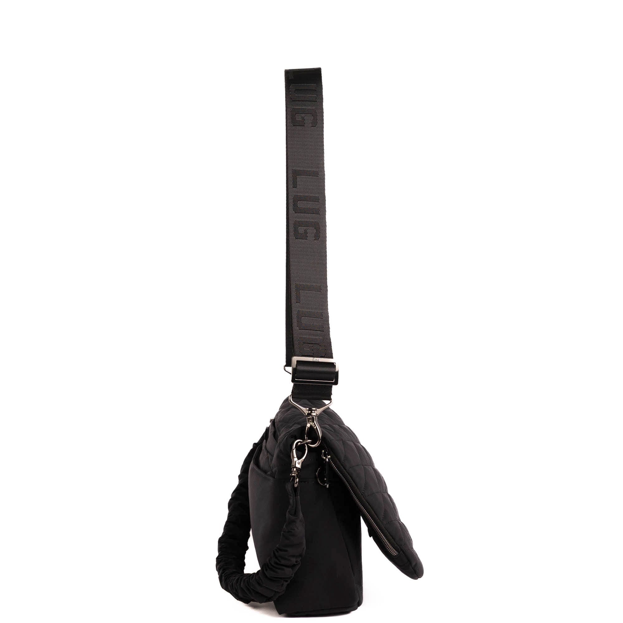 Bina Cloud Go Foldover Crossbody Bag - BLACK - 25480_Bina_CloudGo_Black_Angle_03