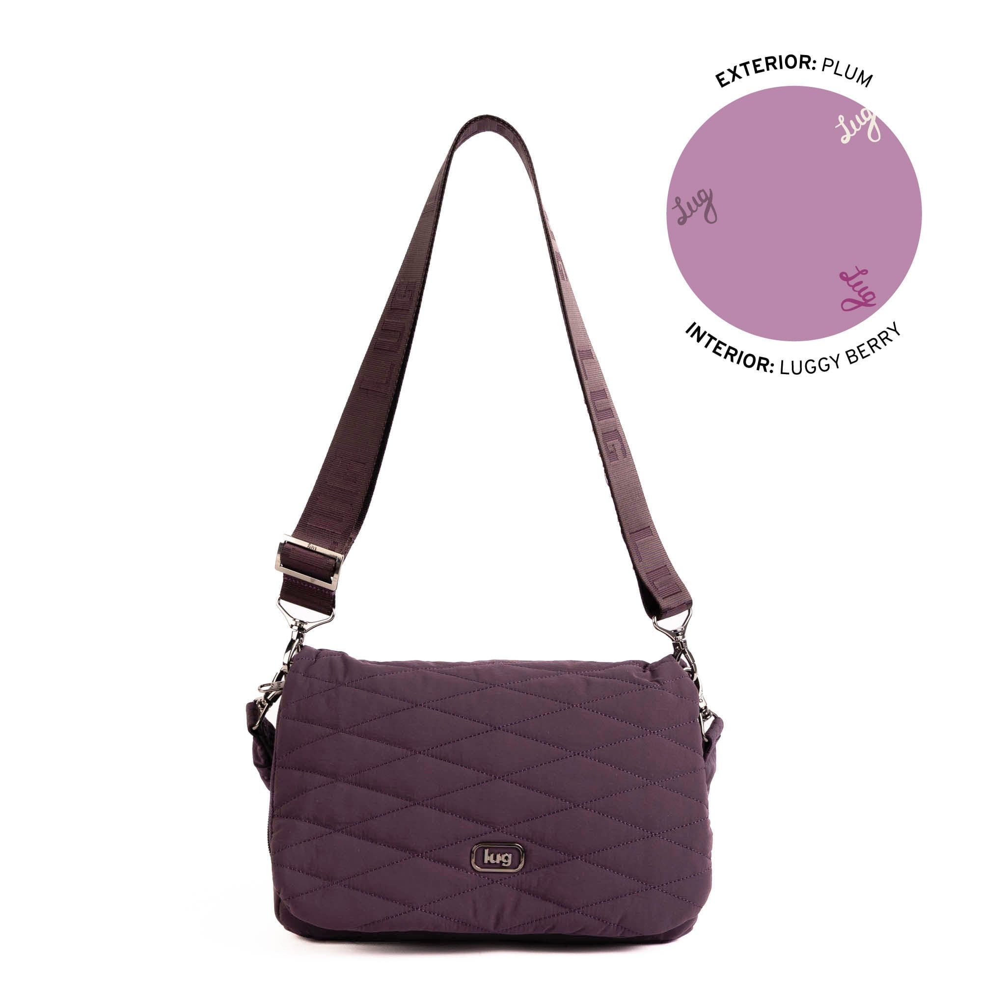 Bina CloudGo Foldover Crossbody Bag - PLUM - 25481_Bina_CloudGo_Plum_Angle_01_373bd0cb-b667-49cc-b811-3fb3a57b1d64