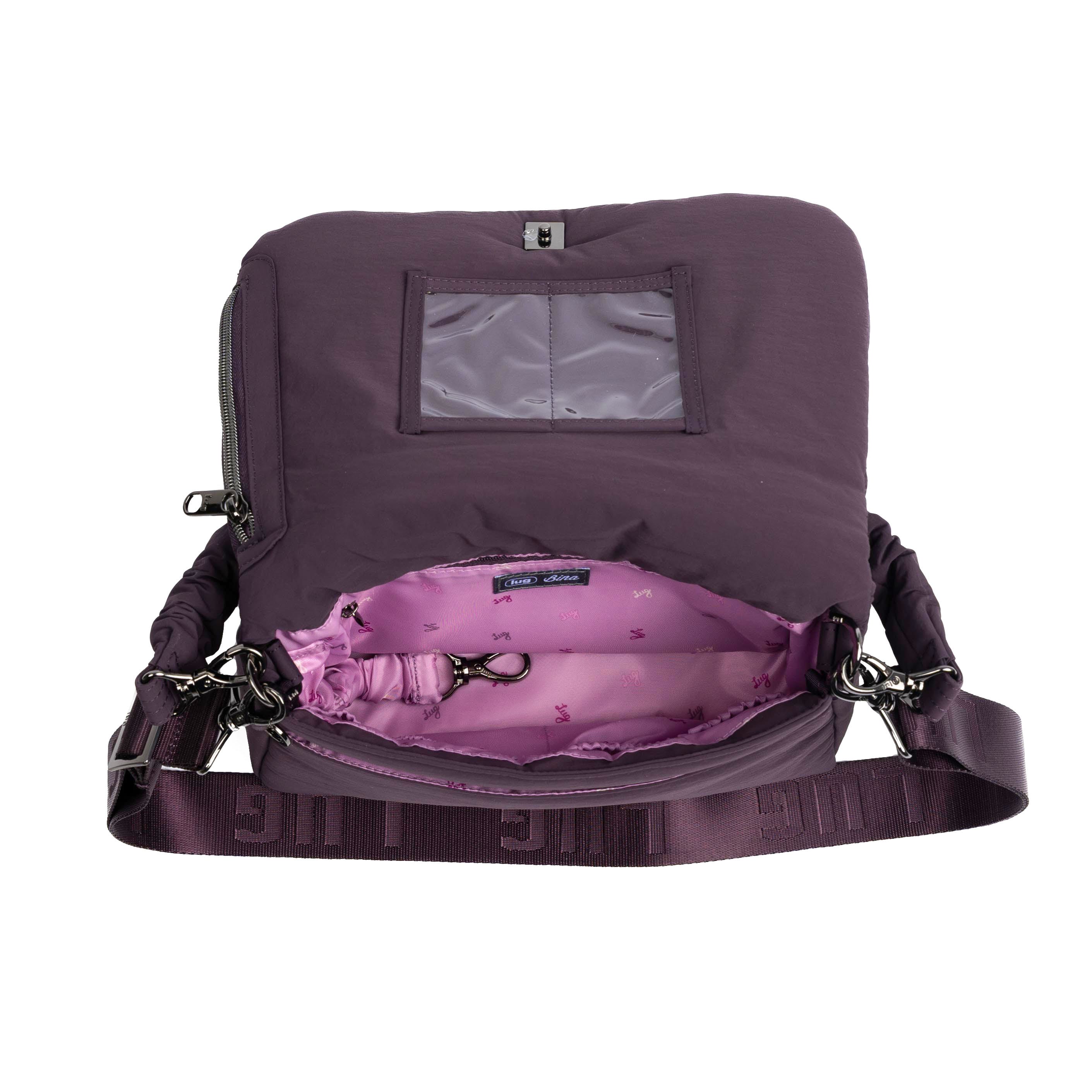 Bina CloudGo Foldover Crossbody Bag - PLUM - 25481_Bina_CloudGo_Plum_Angle_05