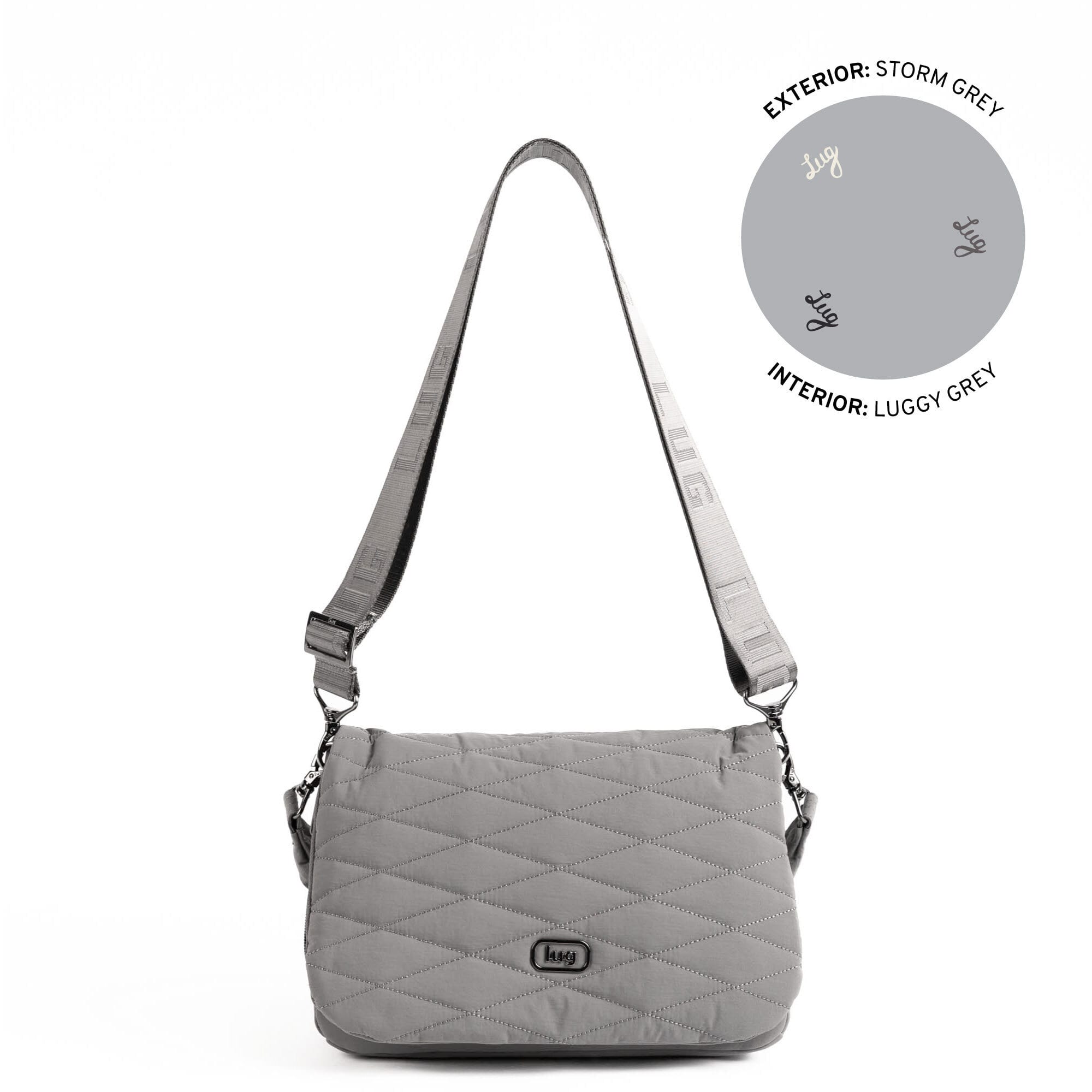 Bina Cloud Go Foldover Crossbody Bag - STORM GREY - 25482_Bina_CloudGo_StormGrey_Angle_01_11029117-2e42-4289-b0a4-7cc9ee756a1f