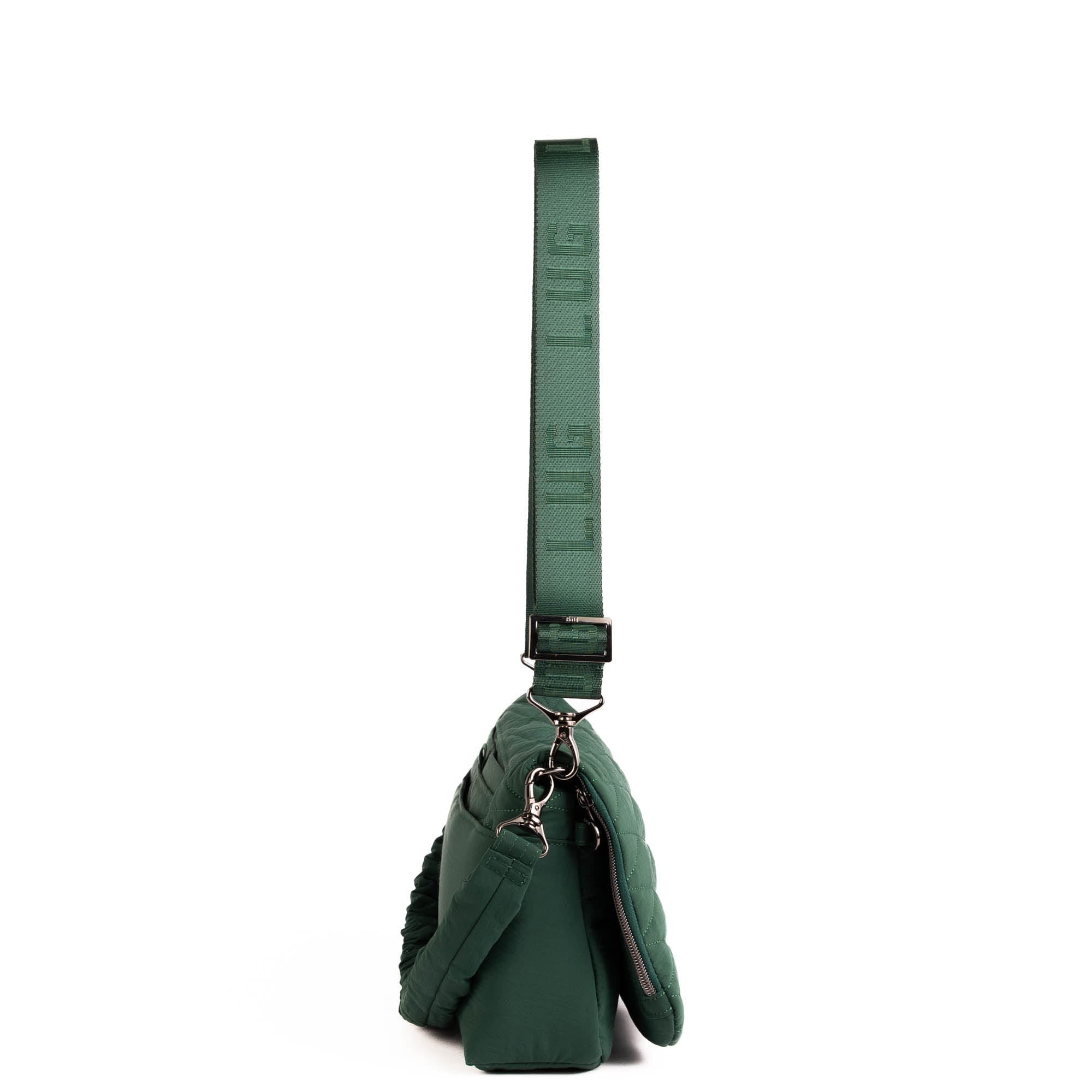 Bina Cloud Go Foldover Crossbody Bag - WICKEDLY GREEN - 25483_Bina_CloudGo_WickedlyGreen_Angle_03