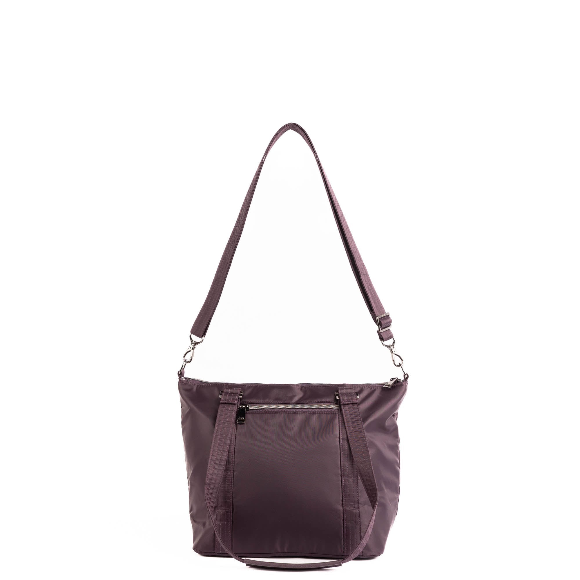 Catamaran Tote Bag & Removable Pouch - PLUM - 25490_Catamaran_Plum_Angle_04