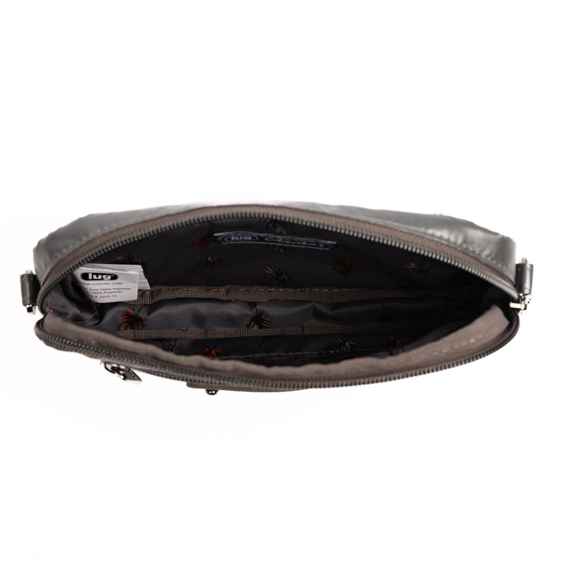 Catamaran Tote Bag & Removable Pouch - METALLIC STORM - 25491_Catamaran_MetallicStorm_Angle_09