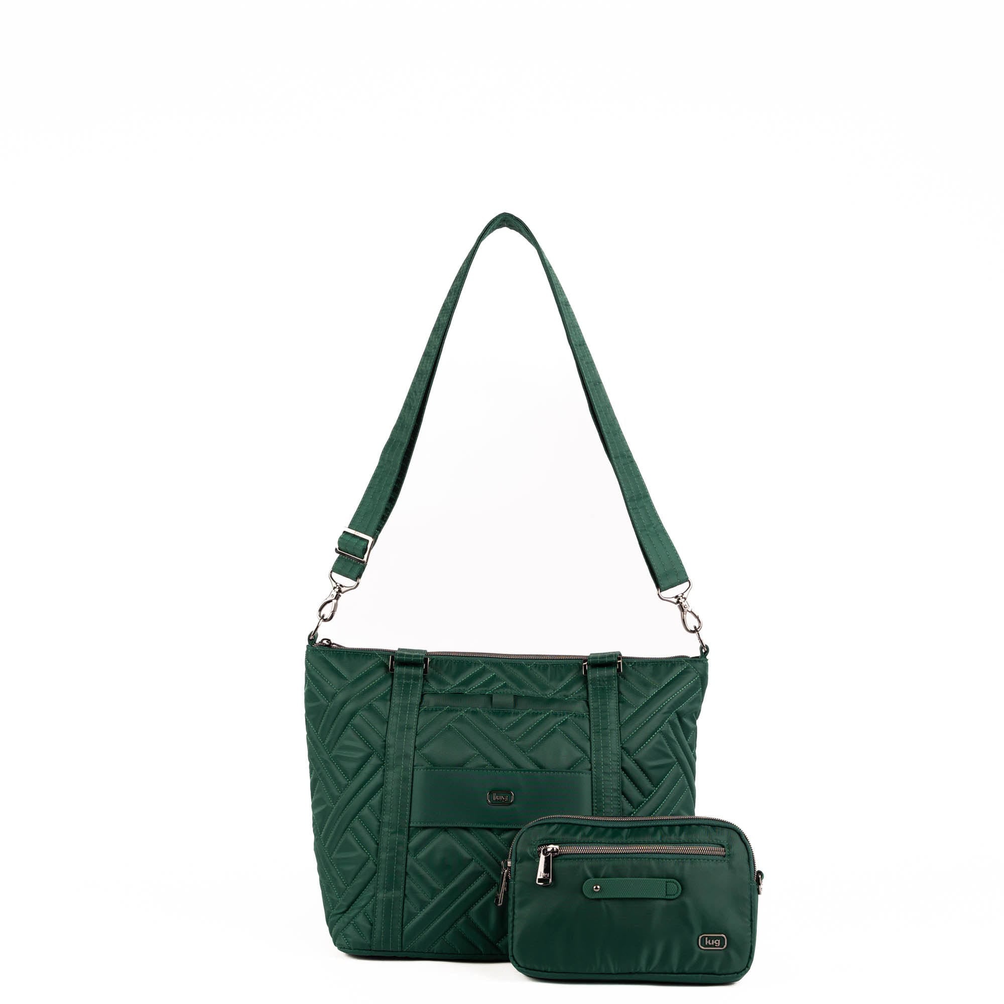 Catamaran Tote Bag & Removable Pouch - WICKEDLY GREEN - 25492_Catamaran_WickedlyGreen_Angle_10