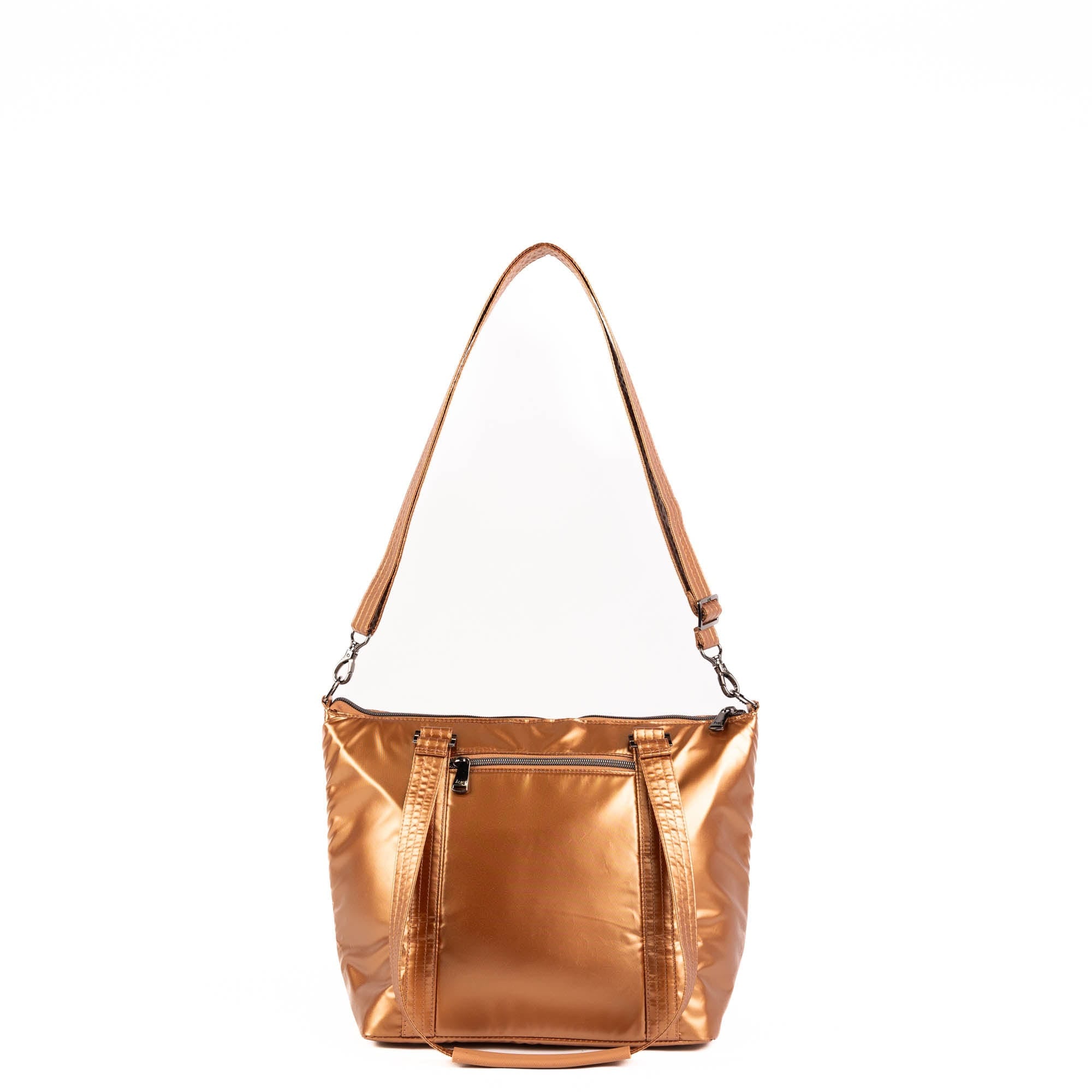 Catamaran Tote Bag & Removable Pouch - METALLIC CHAI - 25494_Catamaran_MetallicChai_Angle_04
