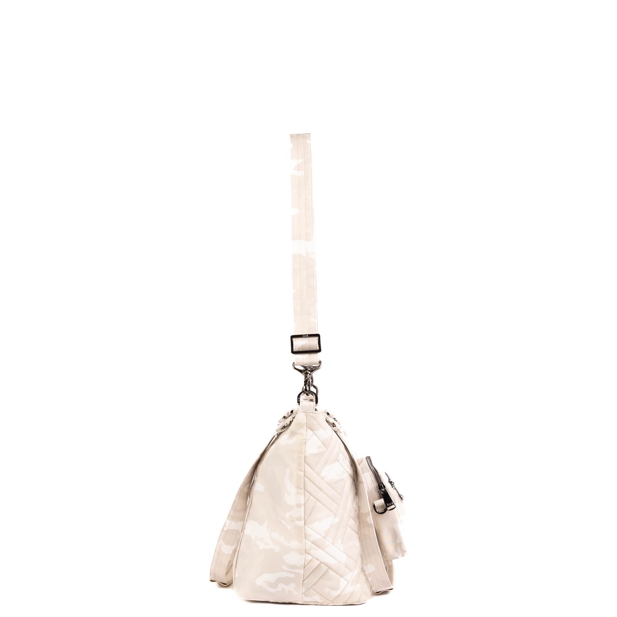 Catamaran Tote Bag & Removable Pouch - CAMO WHITE - 25495_Catamaran_CamoWhite_Angle_03