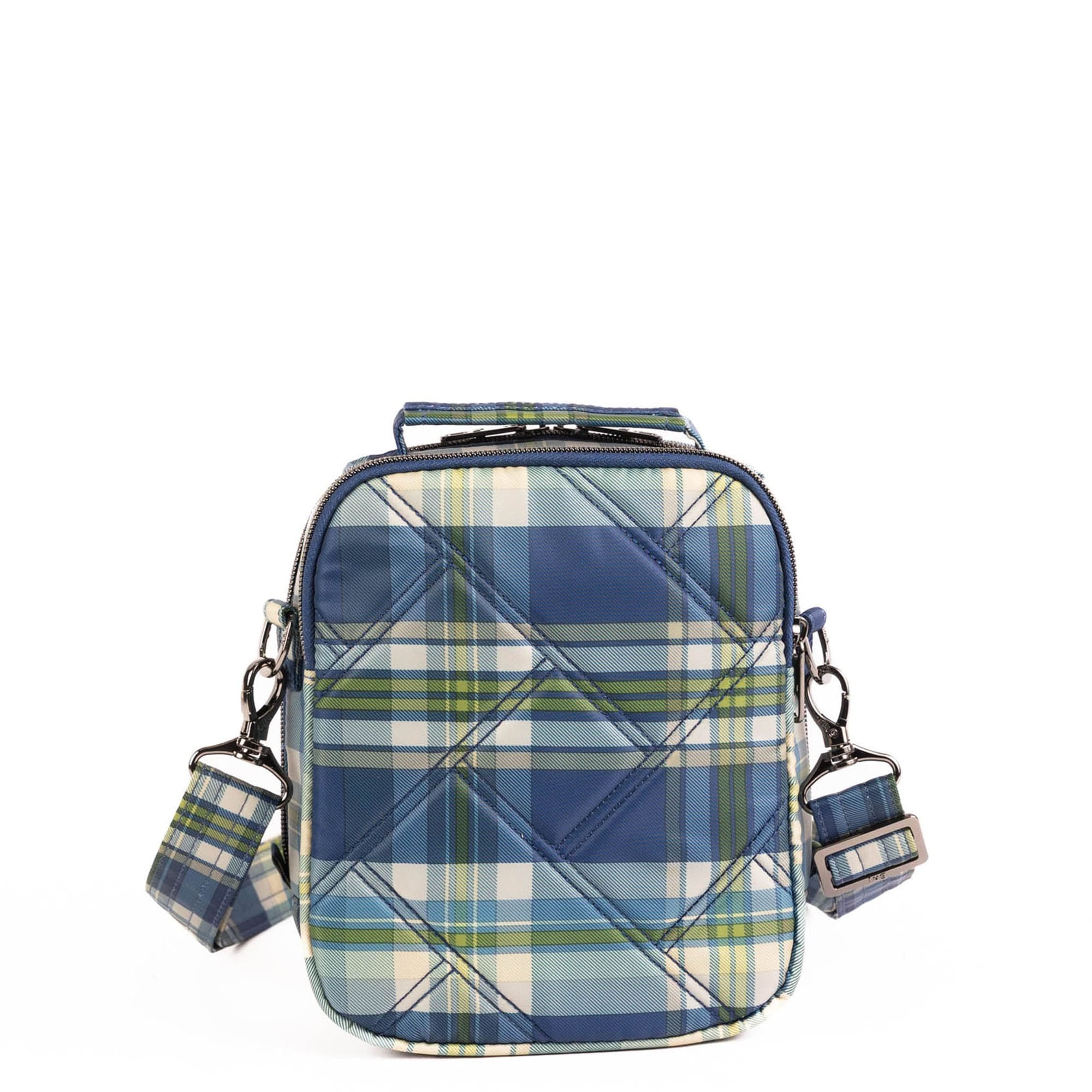 Skeeter Bridge Convertible Crossbody - TEMPO PLAID BLUE - 25499_SkeeterBridge_TempoPlaidBlue_Angle_04