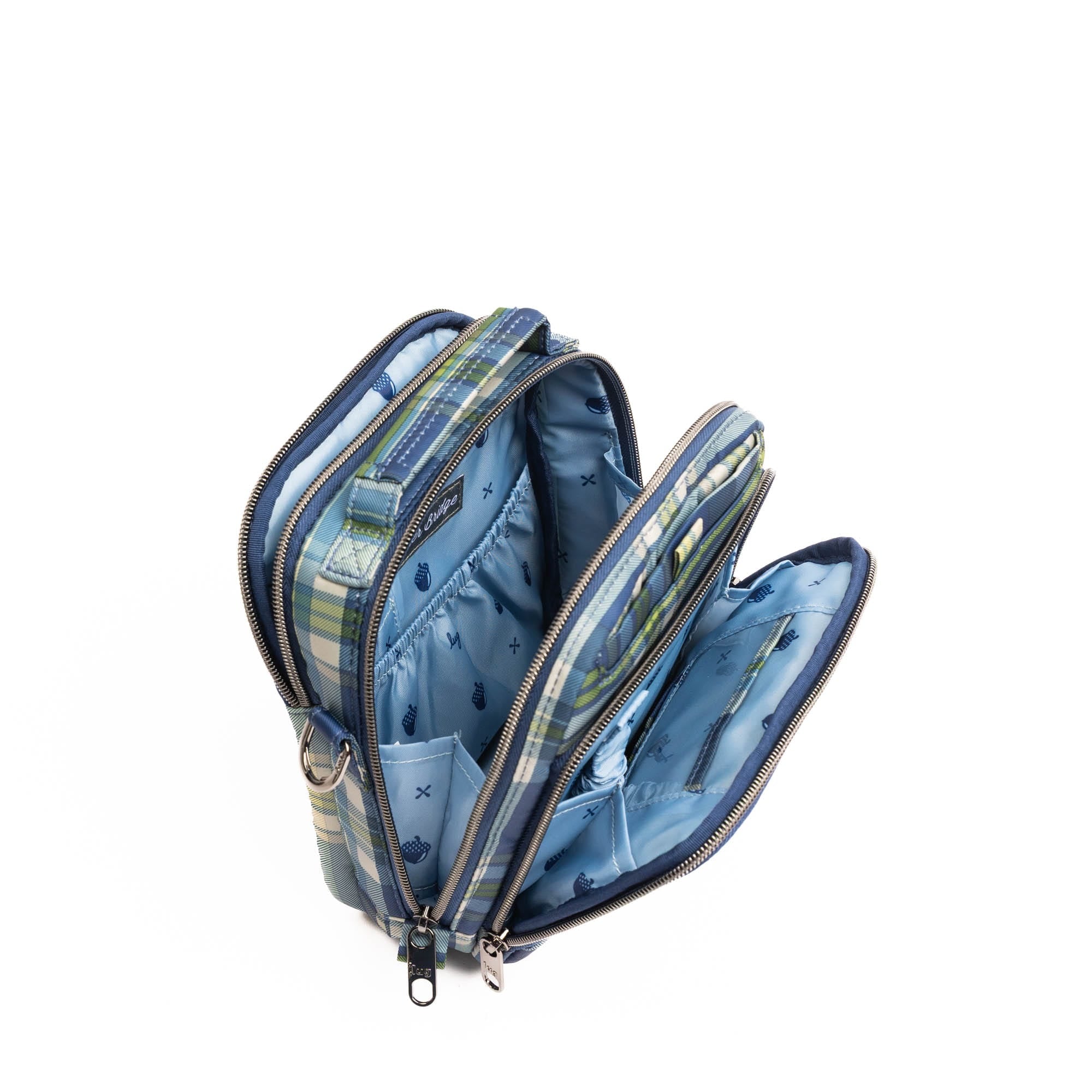 Skeeter Bridge Convertible Crossbody - TEMPO PLAID BLUE - 25499_SkeeterBridge_TempoPlaidBlue_Angle_05